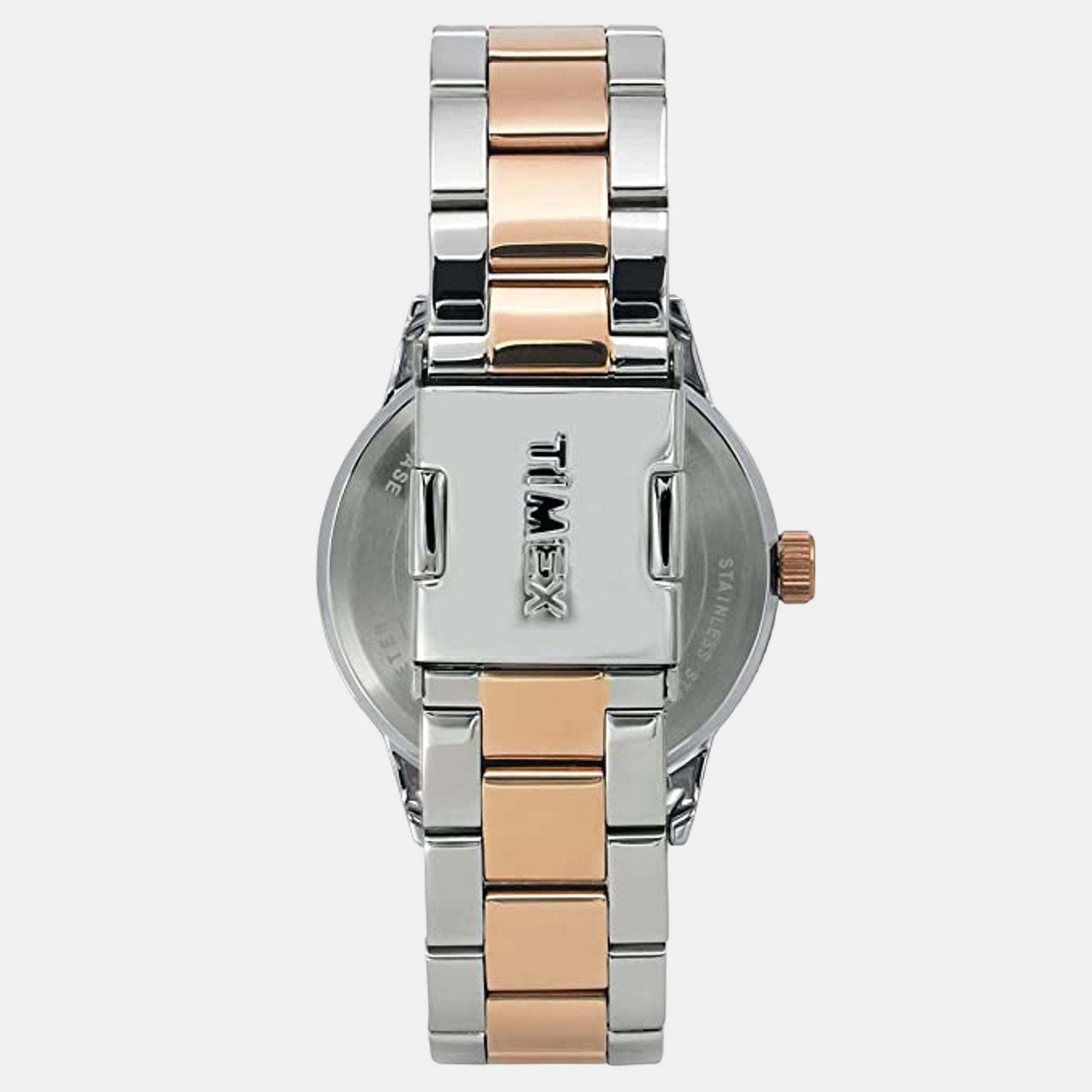 Timex Fashion Men Quartz Black Dial Multi-Function Stainless Steel Watch TWEG19910 - view 3