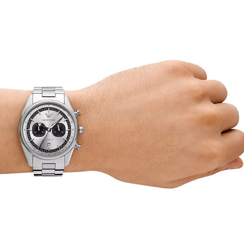 Emporio Armani Racer Silver Dial Men 42mm AR11636 - view 3