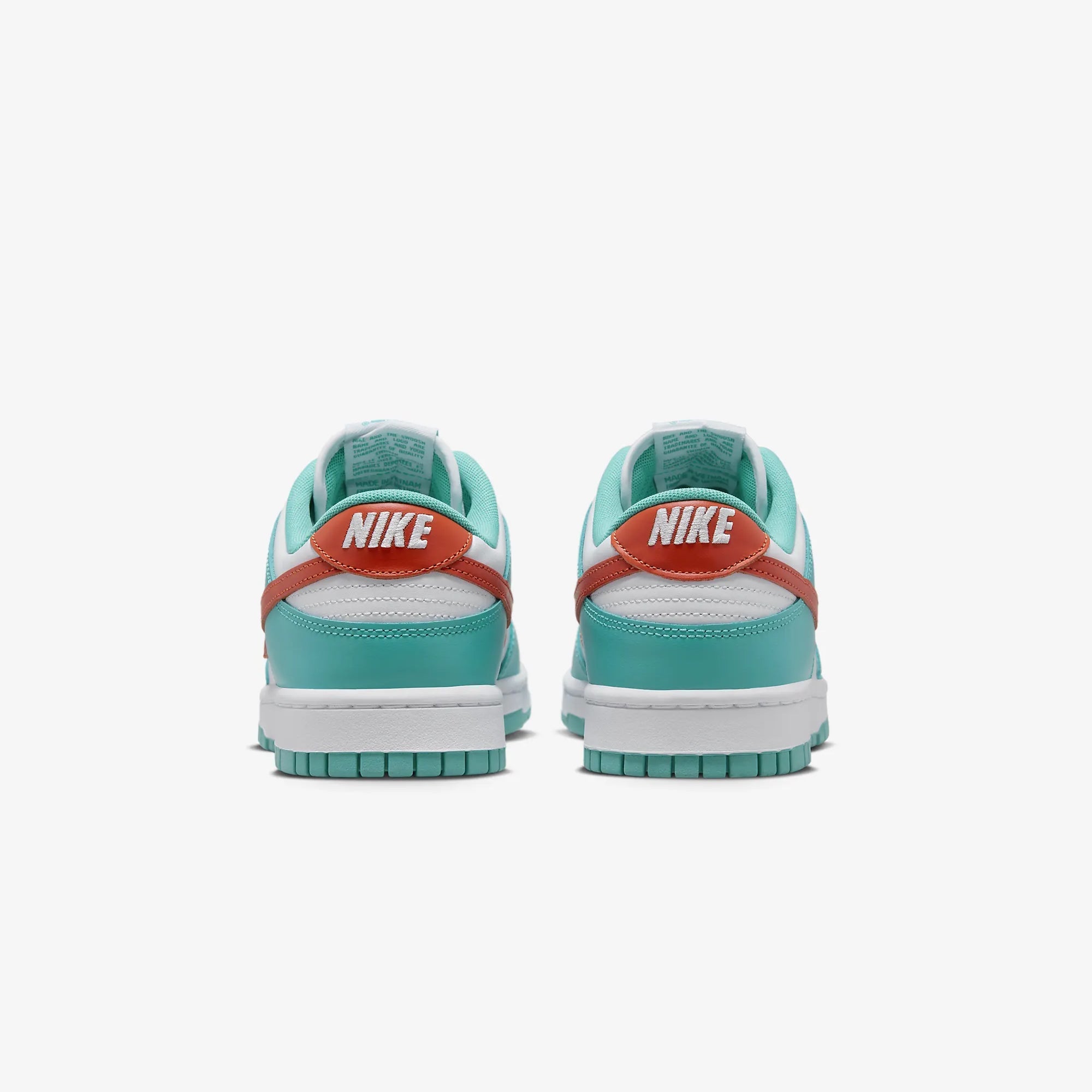 Nike | DUNK LOW RETRO { WHITE/COSMIC CLAY-DUSTY CACTUS - view 2