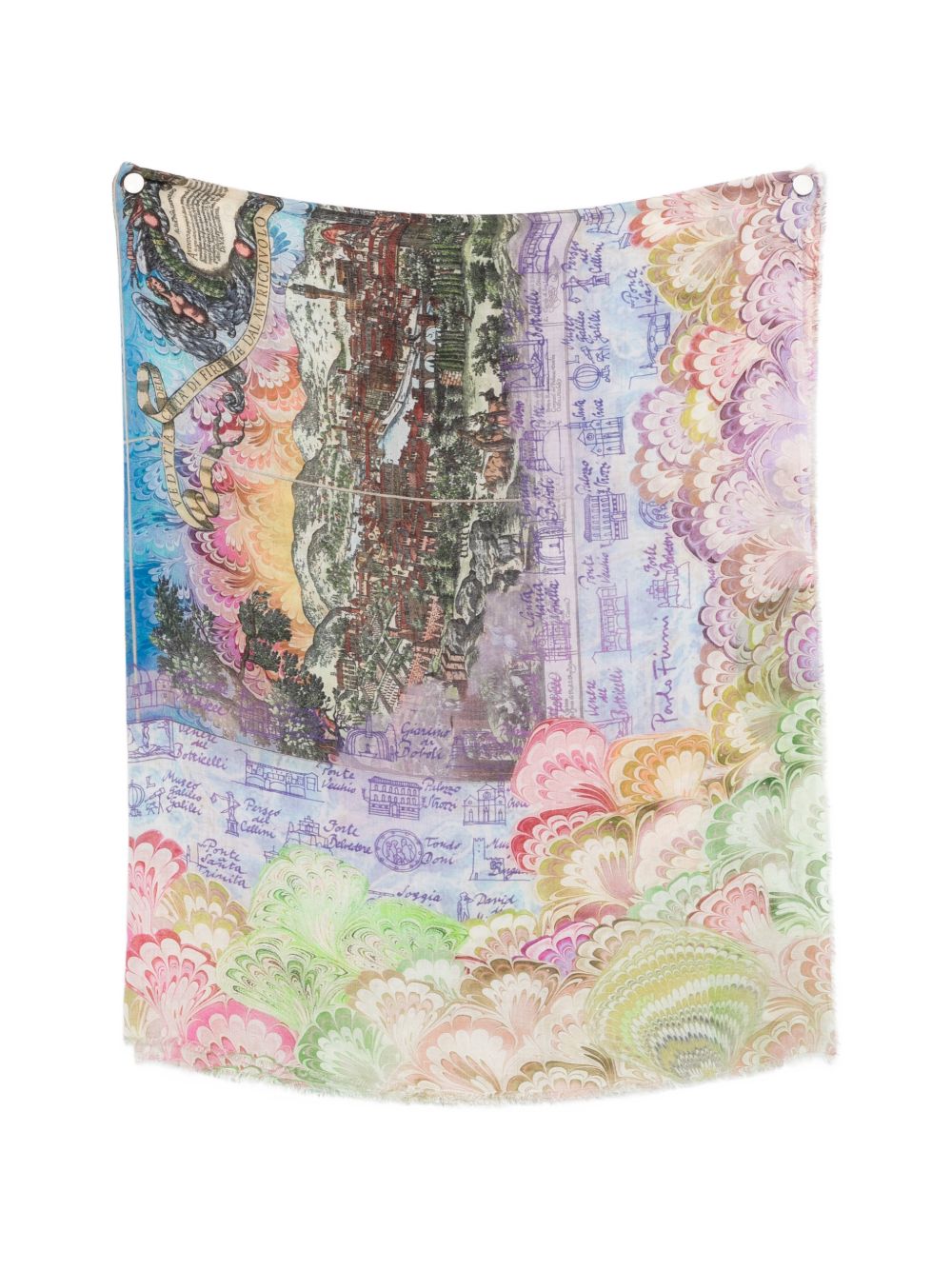 Faliero Sarti Fiorentina silk blend stole – Modal 85%, Silk 15%