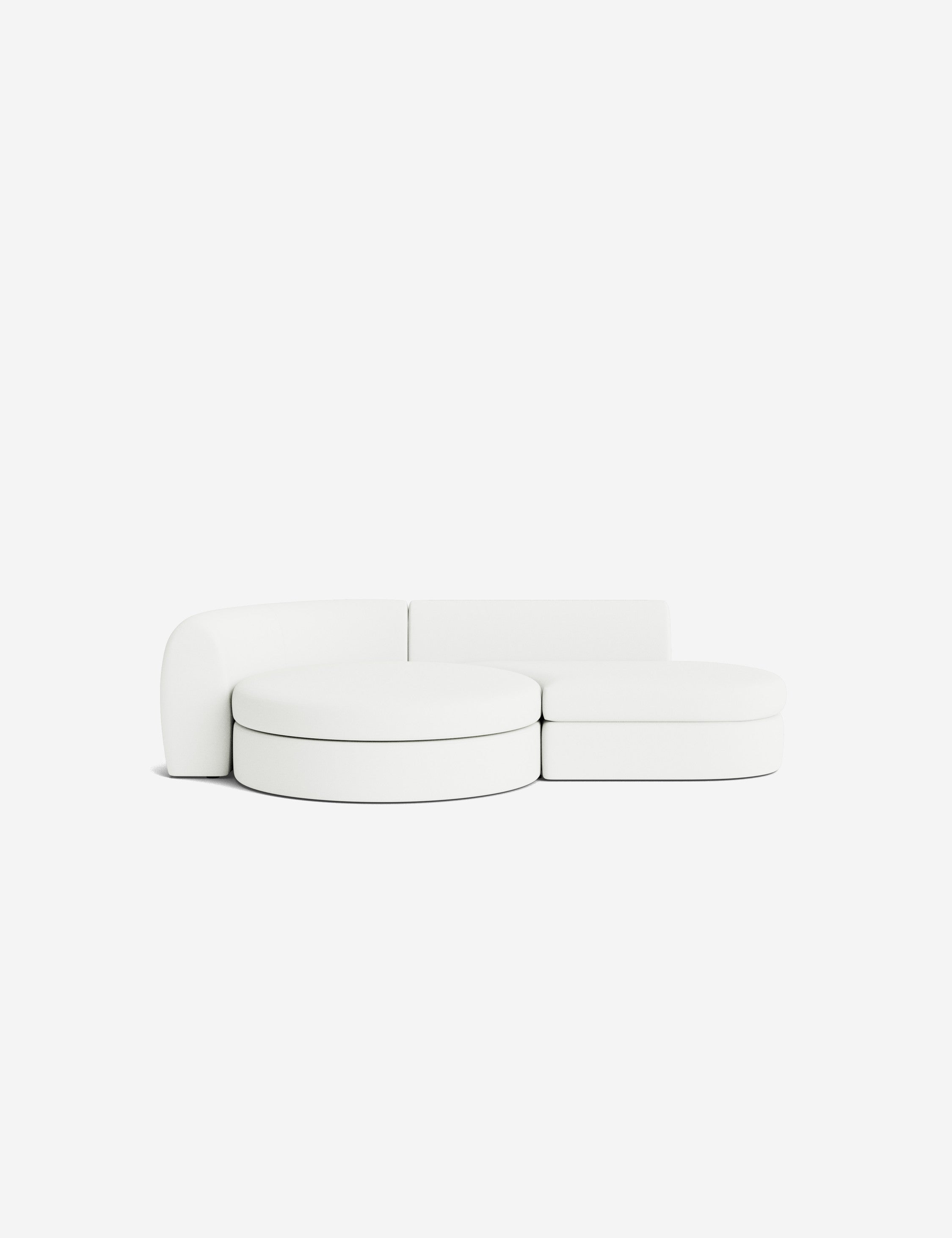 Lulu and Georgia Buckley Modular Chaise Sectional Sofa - view 25