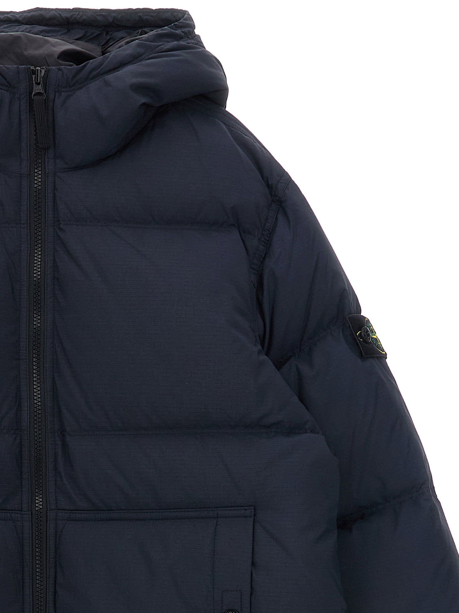 Stone Island Junior Badge Stone Island Down Jacket - view 3