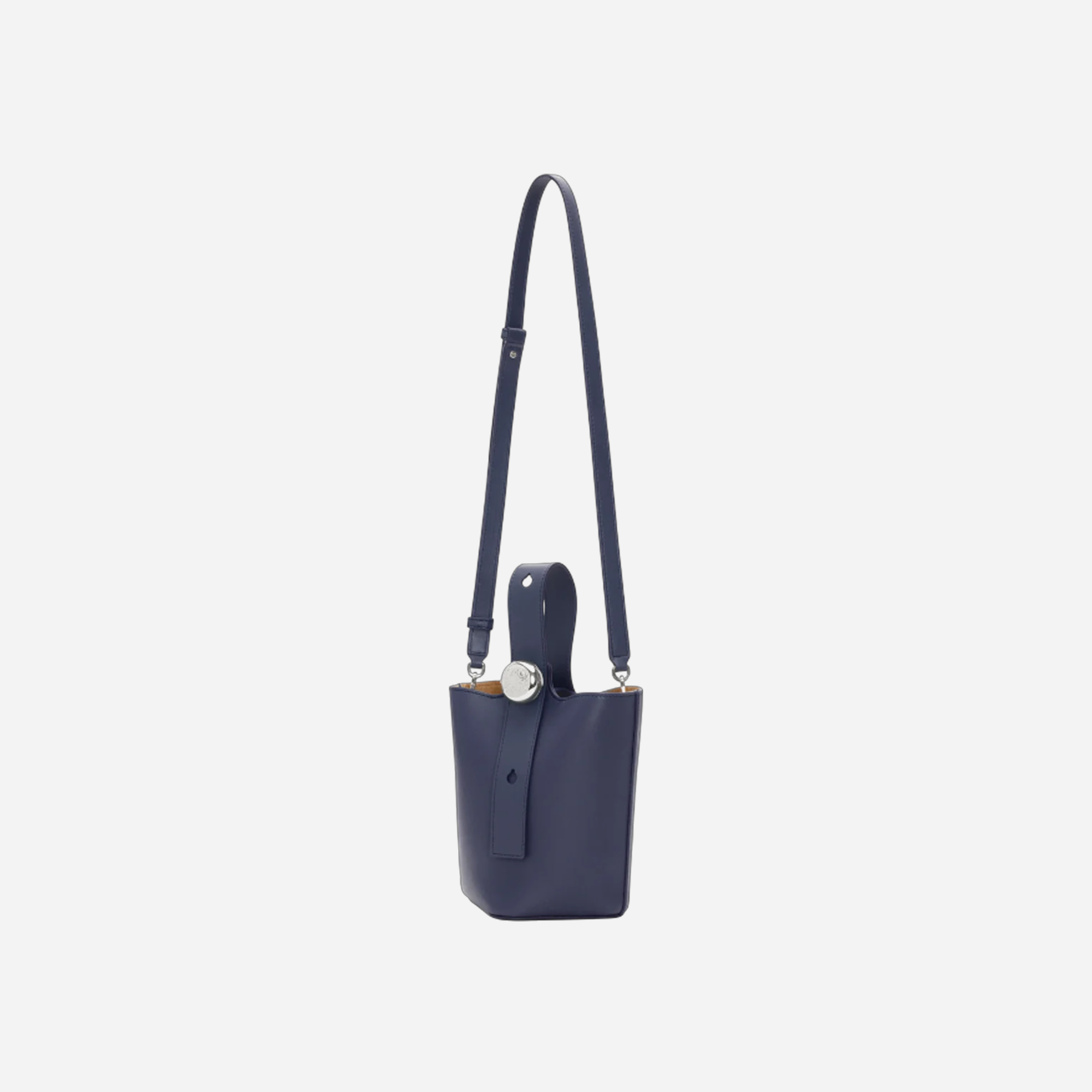 Loewe Mini Pebble Bucket Bag Abyss Blue - view 3