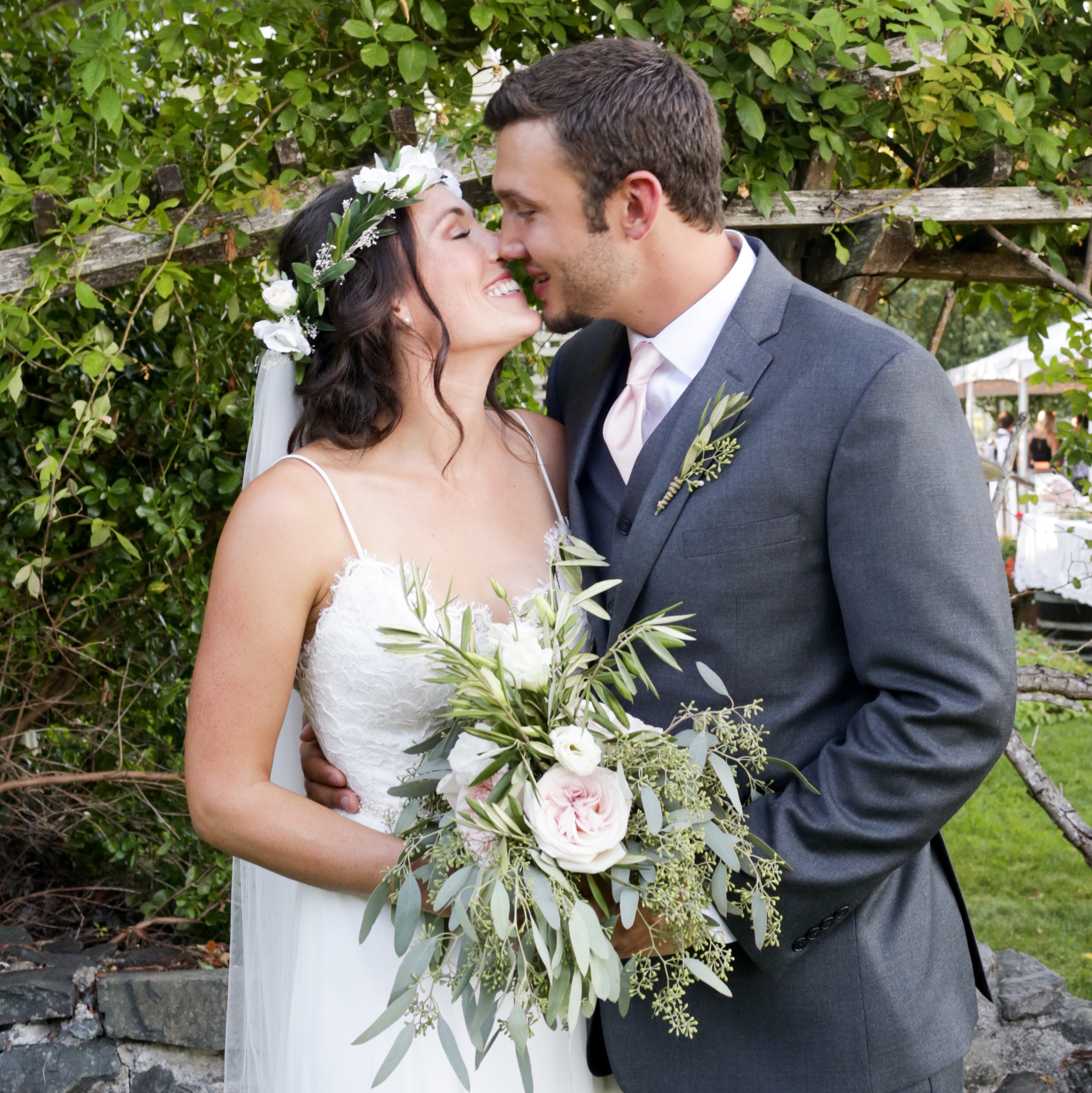 fiftyflowers.com Romantic Boho Wedding