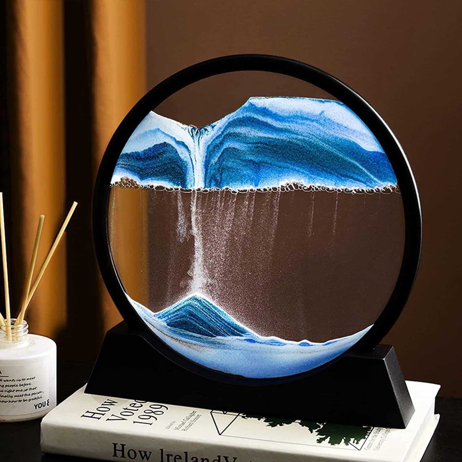 Roposo Clout Relaxing Kinetic Sandscape Art Table Desk