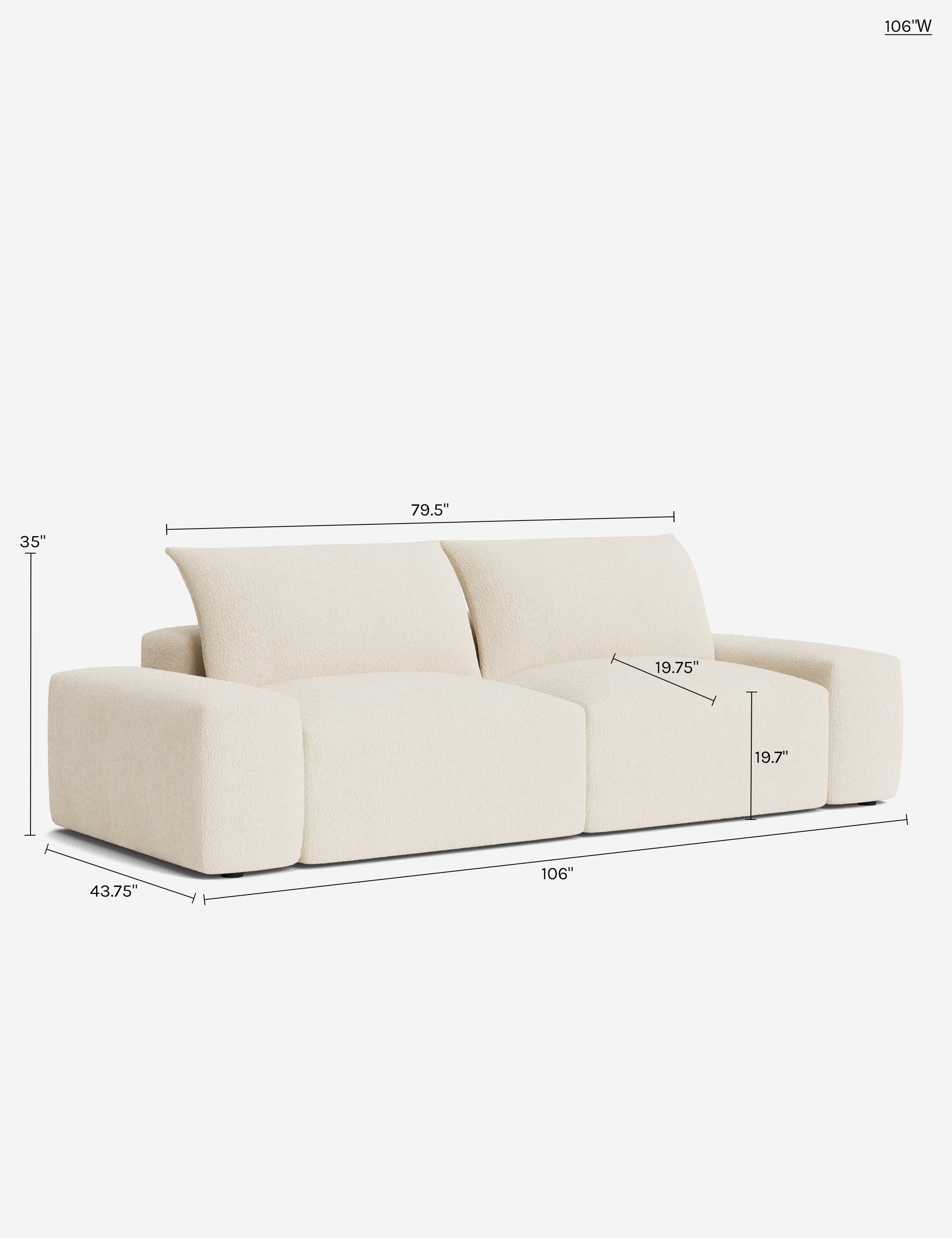 Lulu and Georgia Brinley Modular Sofa - view 200