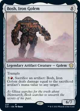 Bosh iron golem – Magic Bosh, Iron Golem [237] [Commander 2021] [Non-Foil]
