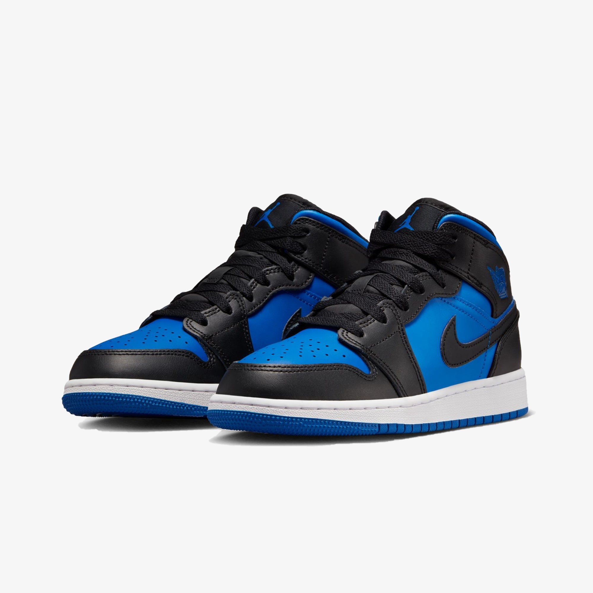 1 mid black – Jordan | AIR JORDAN 1 MID { BLACK/ROYAL BLUE-BLACK-WHITE