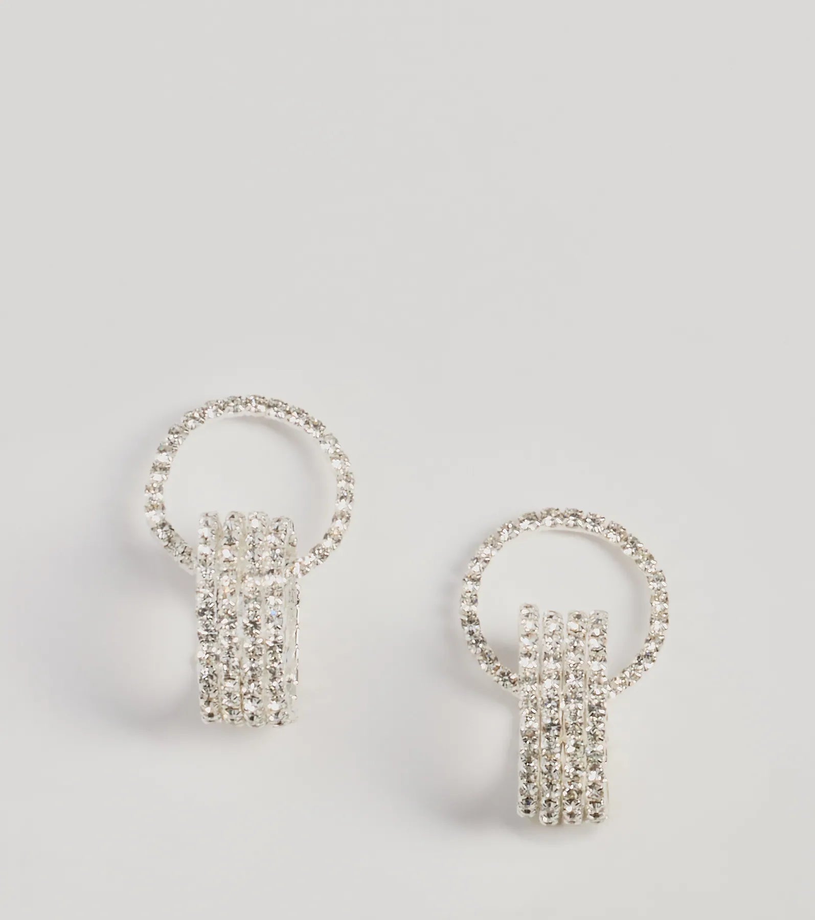 Windsor Encircled Luxe Rhinestone Drop Earrings