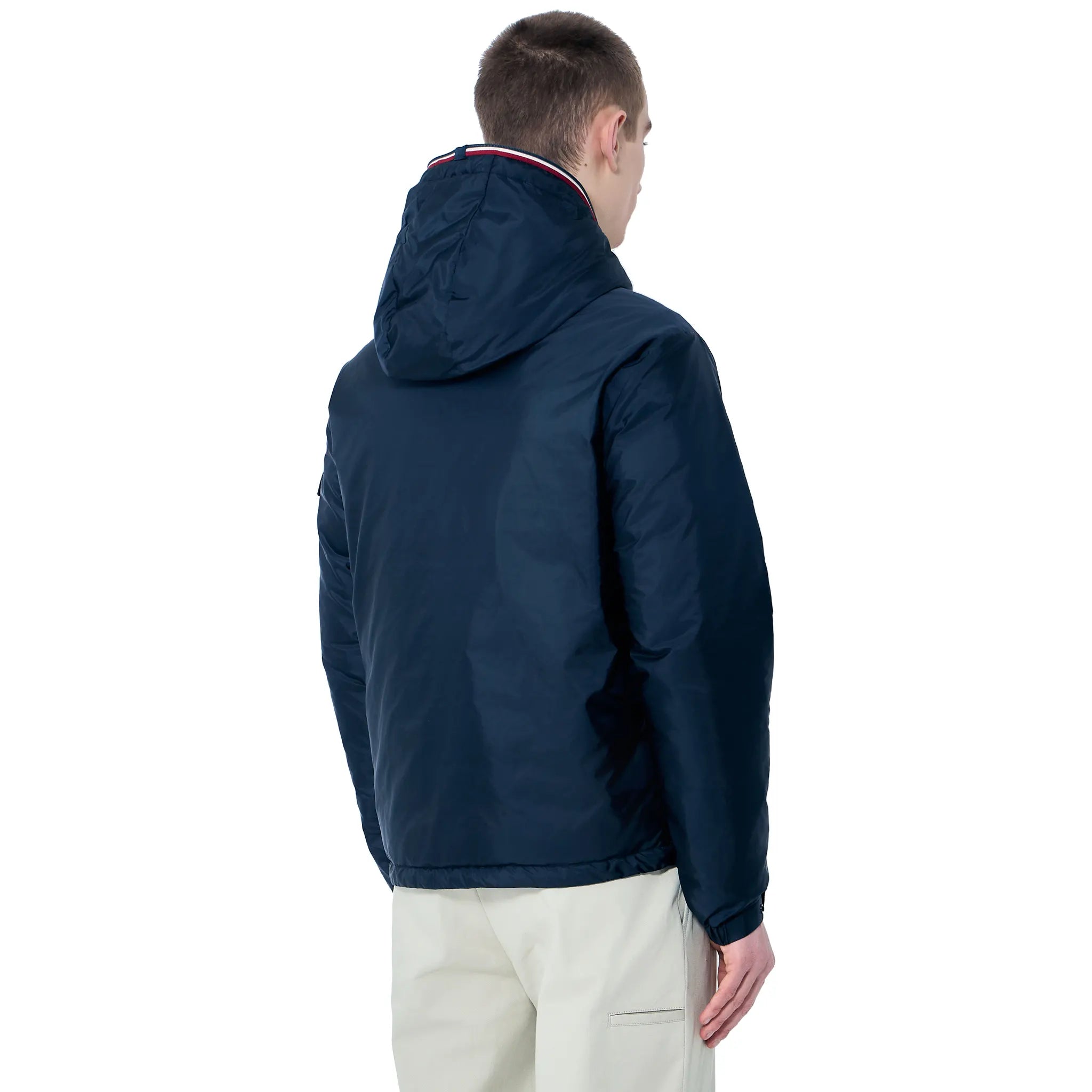 Moncler Evettes Navy Puffer Jacket - view 3