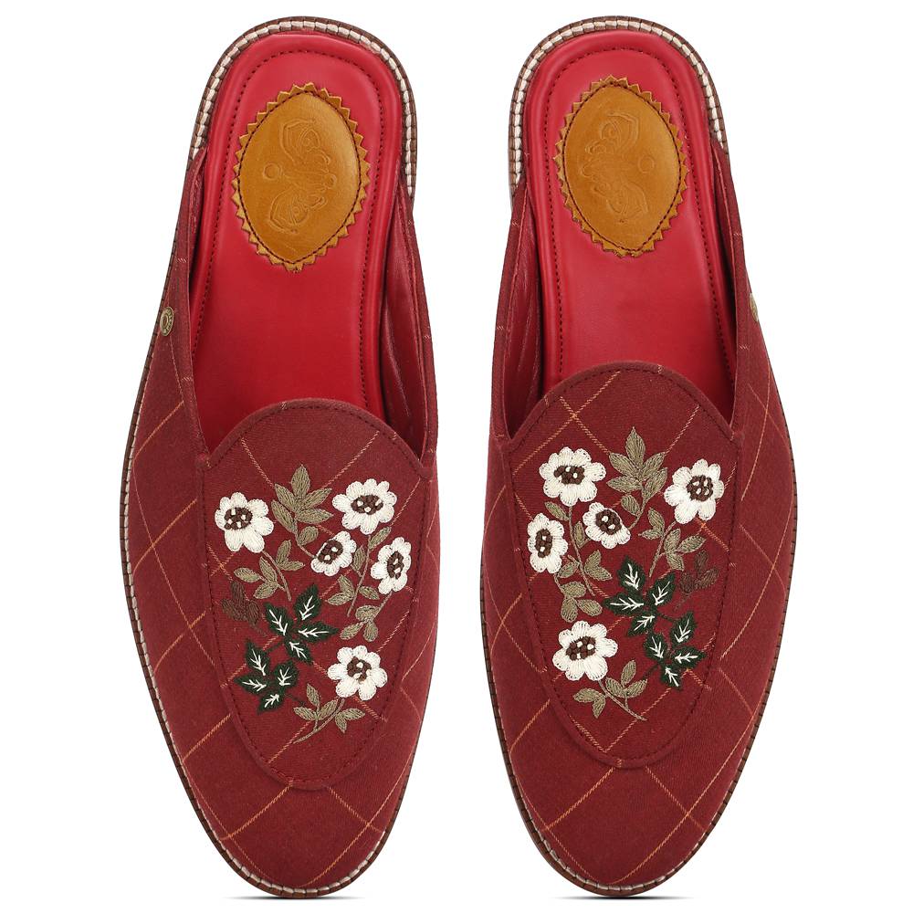 Banjaaran India Rouge Red Mule_ for Men (discontinued) - view 2
