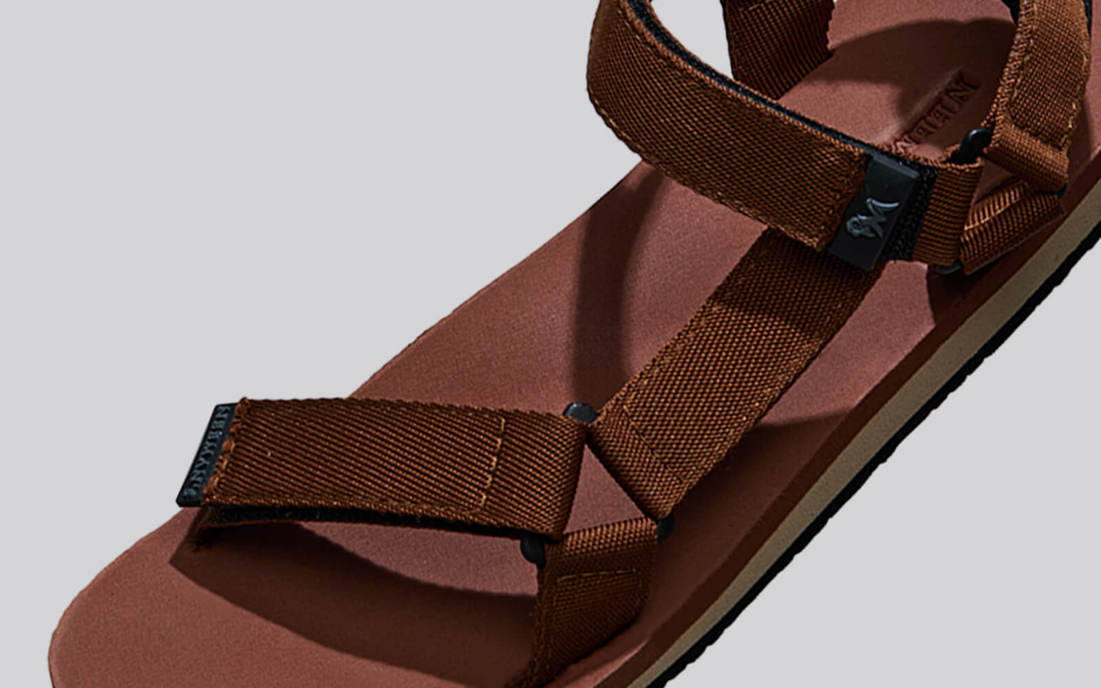 Neeman's Airy Strap Sandals : Brown-Black - view 6