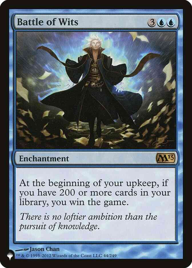 Magic Battle of Wits [M13-44] [The List] [Non-Foil]