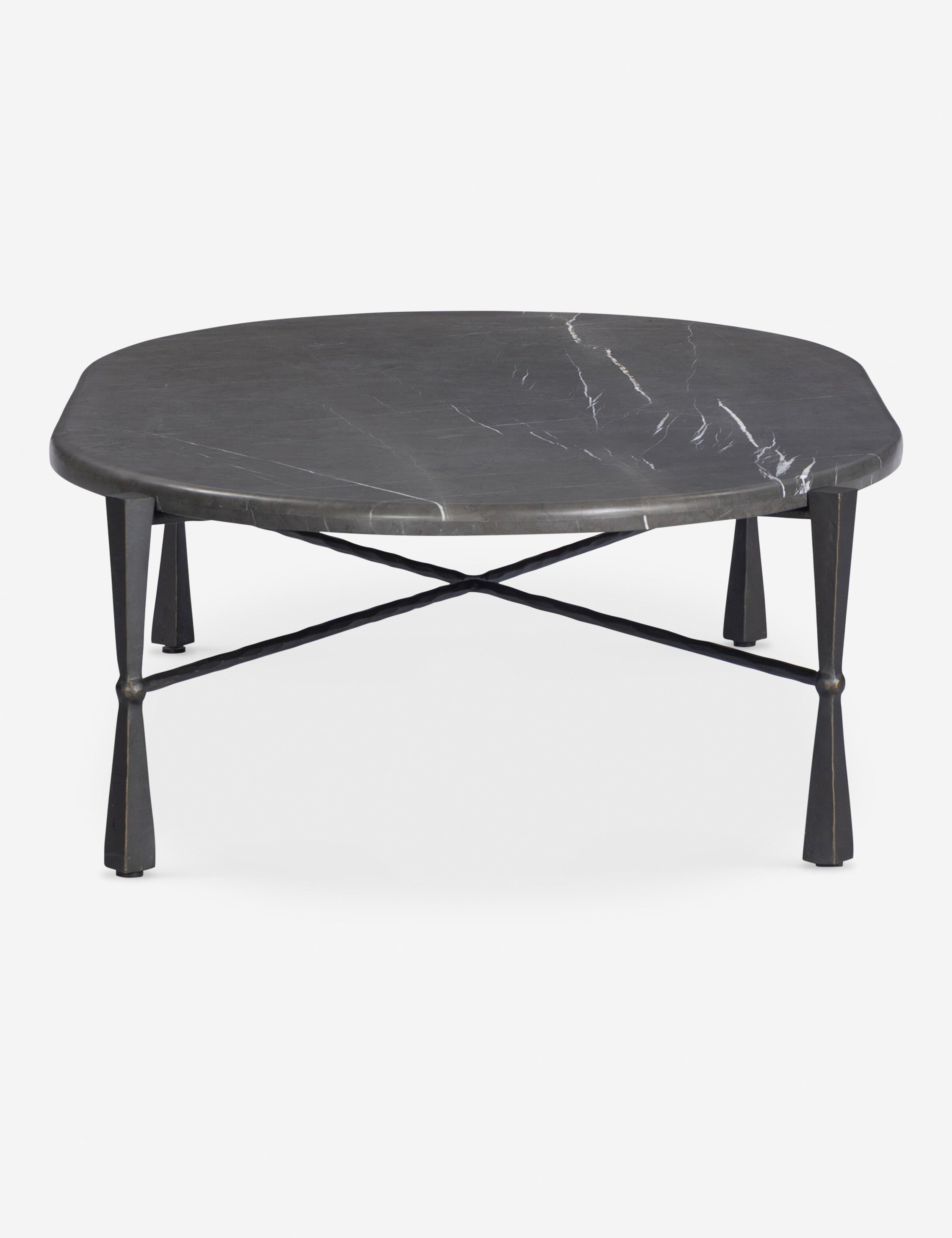Lulu and Georgia Samarie Coffee Table – Grey Marble - view 4