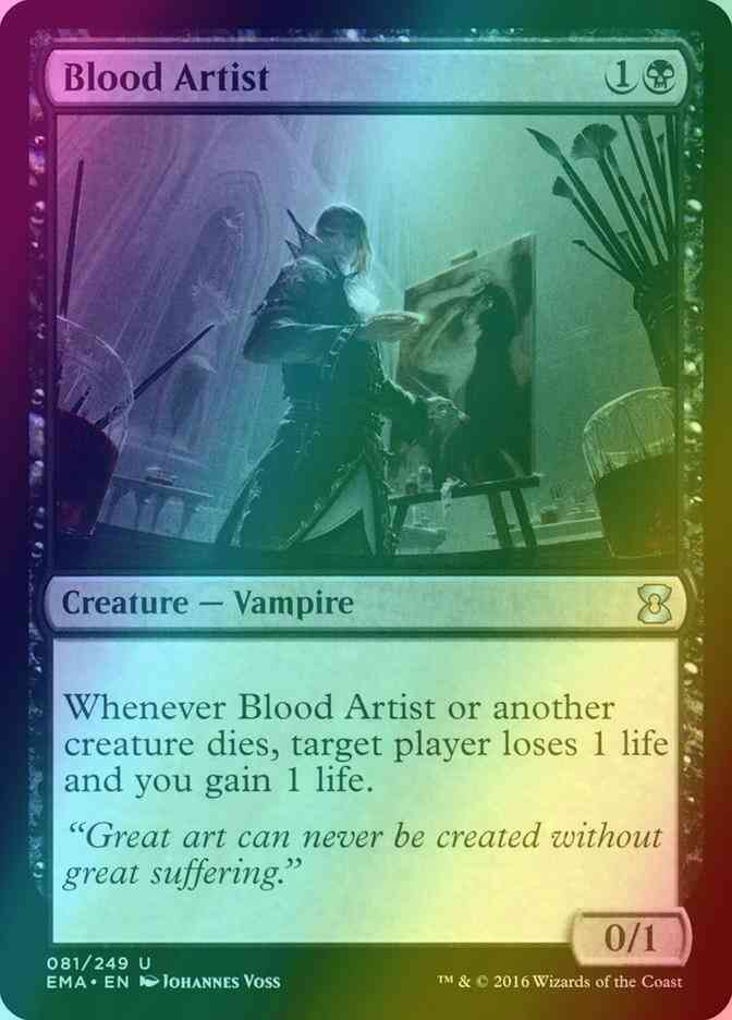 Blood artist 81 – Magic Blood Artist [81] [Eternal Masters] [Foil]