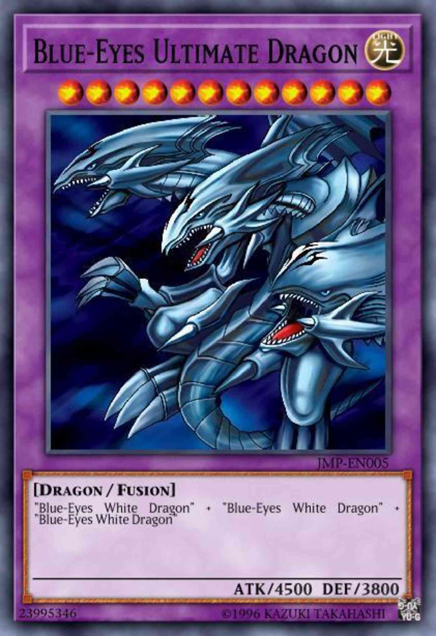 Yu-Gi-Oh! Blue-Eyes Ultimate Dragon - PGLD-EN055 - Gold Rare - Unlimited