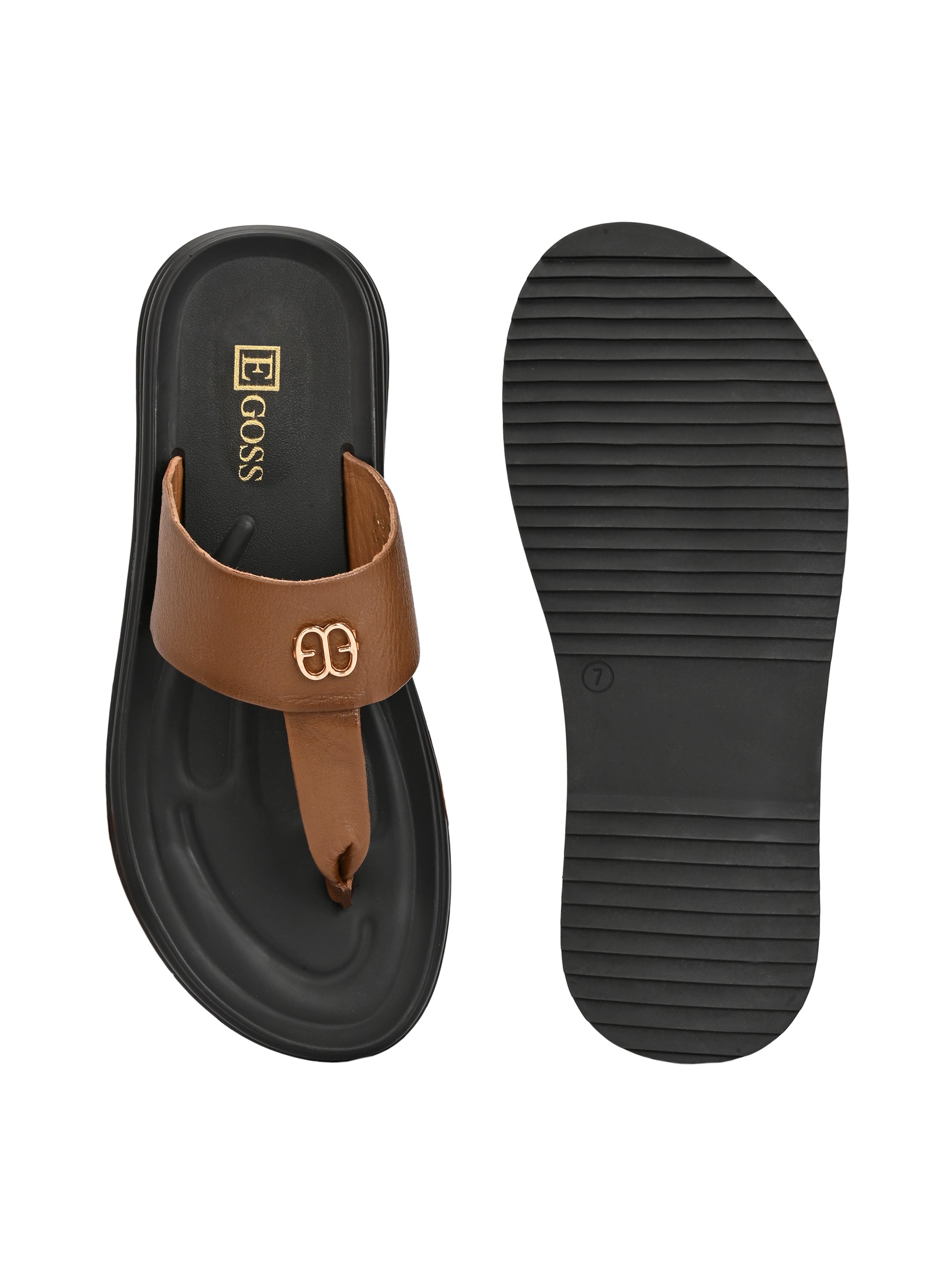 Egoss Shoes Comet Leather Slippers by Aspeerio - view 9