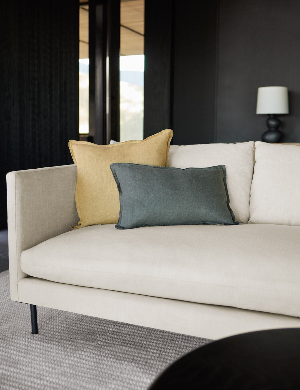 Lulu and Georgia Arlo Linen Pillow - view 29