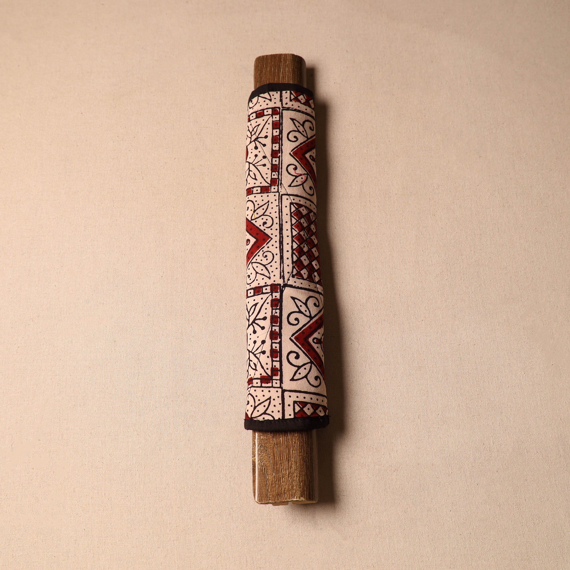 JALPARI Beige - Handmade Cotton Fridge Handle Cover 54
