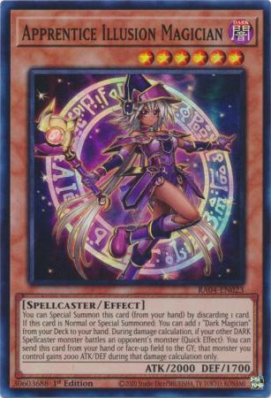 Yu-Gi-Oh! Apprentice Illusion Magician - RA04-EN023 - Super Rare - 1st Edition