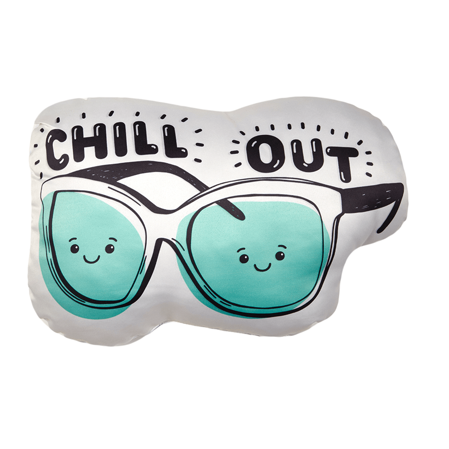Swayam India Glasses Digital Cushion Cover