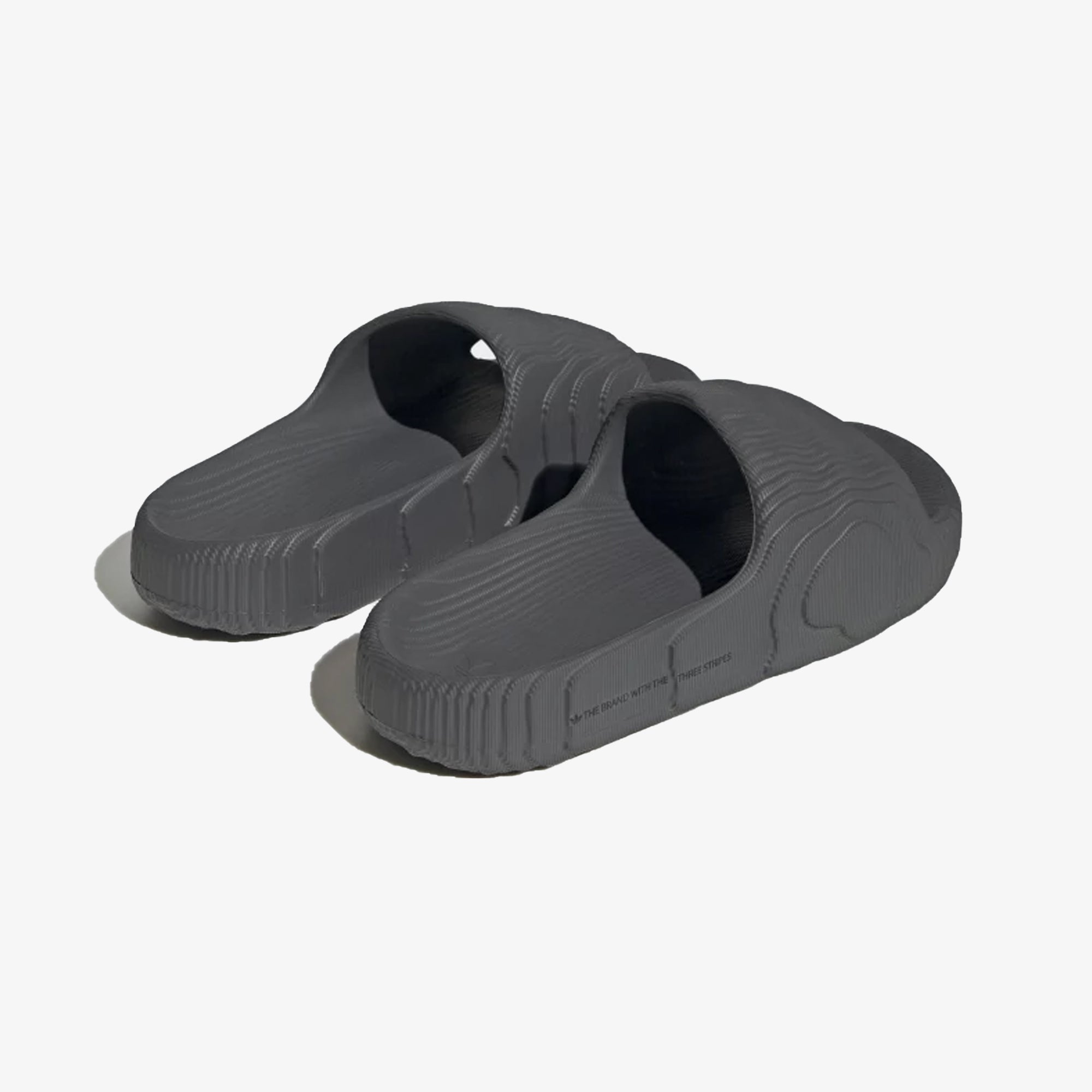 Adidas Originals | ADILETTE 22 SLIDES { GREFIV/GREFIV/CBLACK - view 2