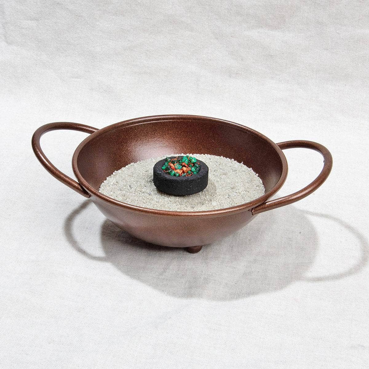 Tiny Rituals Antique Copper Smudge Bowl Kit - view 2
