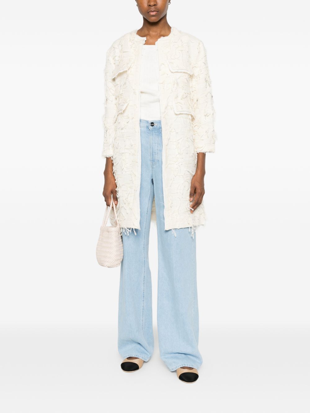 Bye Cotton blend caban coat - view 2