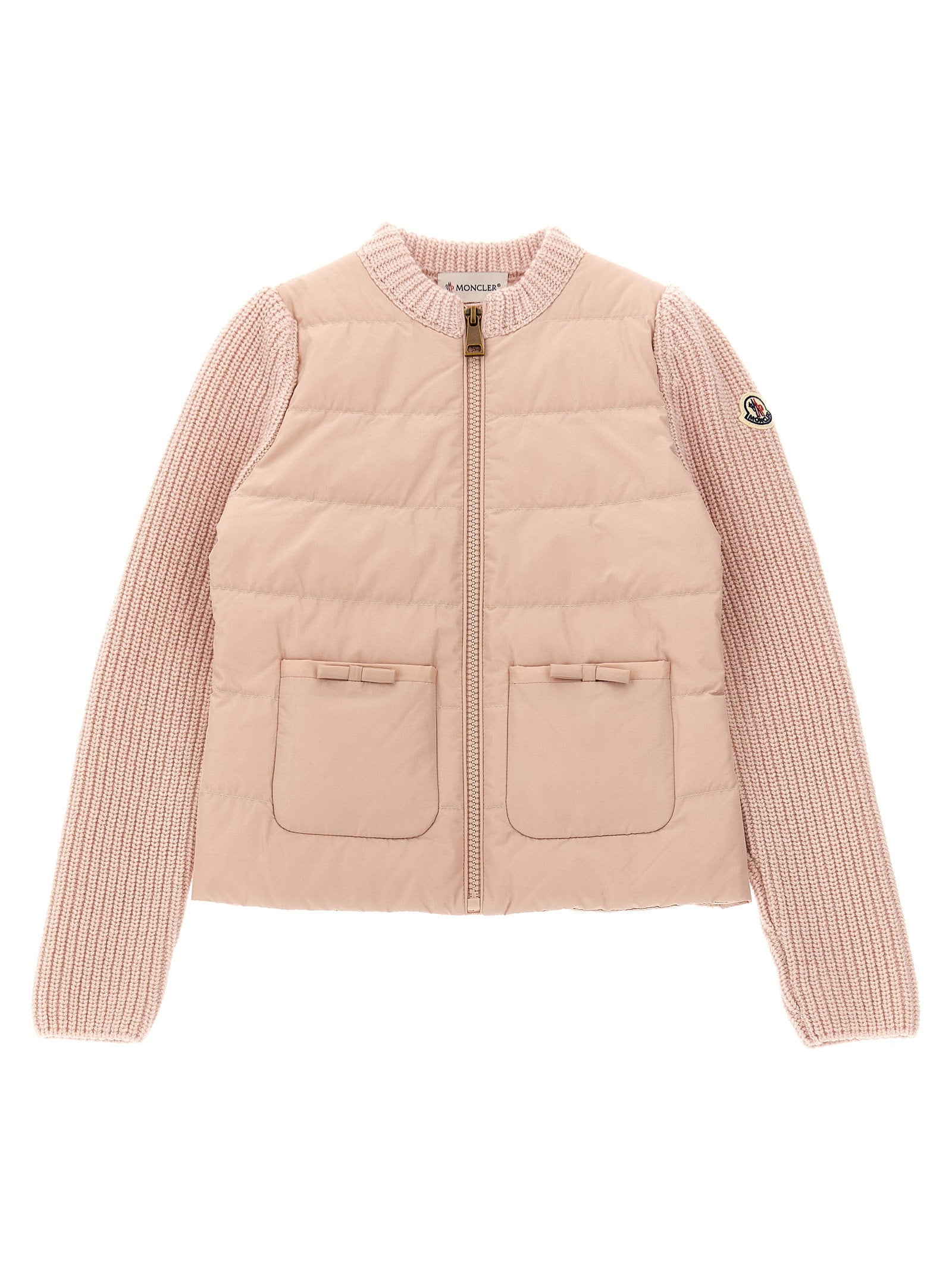 Moncler Enfant Padded Cardigan – 100% polyester