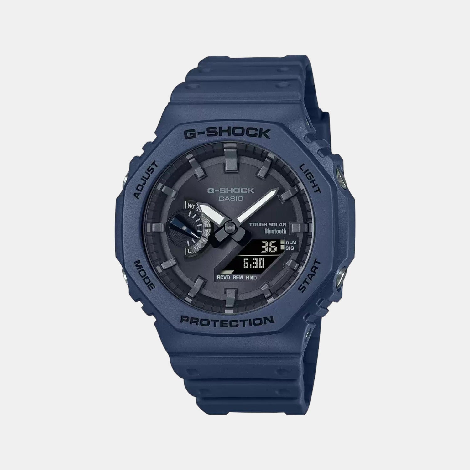 Casio G-Shock Men Quartz Black Dial Analog-Digital Resin Watch G1243