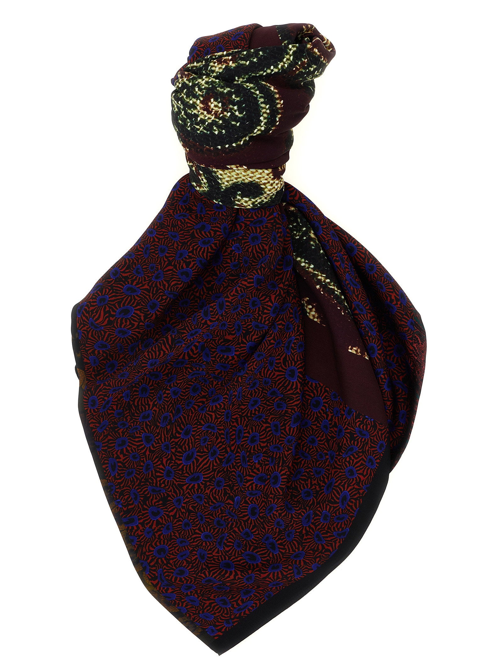 Dries Van Noten Flora Scarf – 100% hp