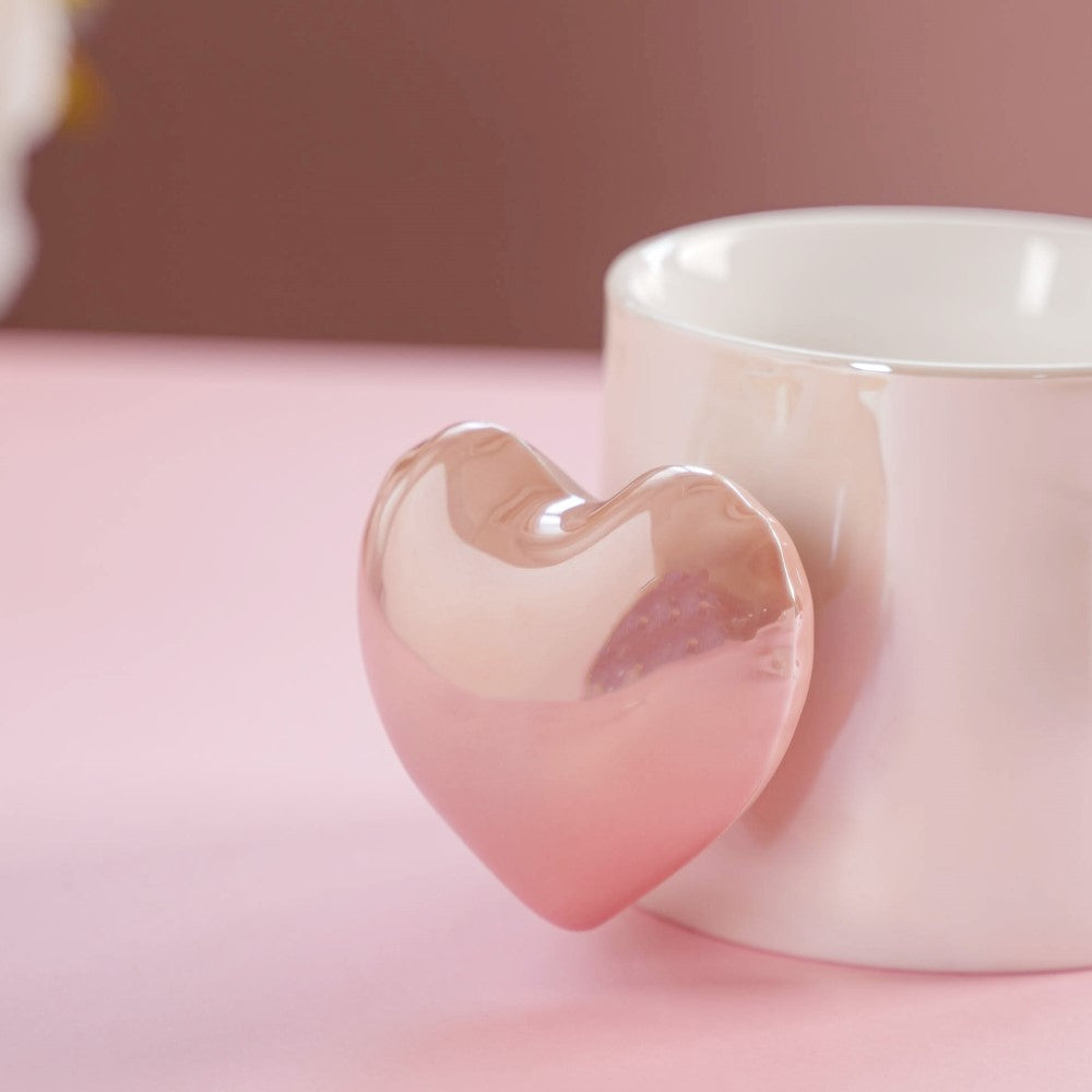 Nestasia Heart Balloon Coffee Mug Set Of 2 Pink Blue 330ml - view 7