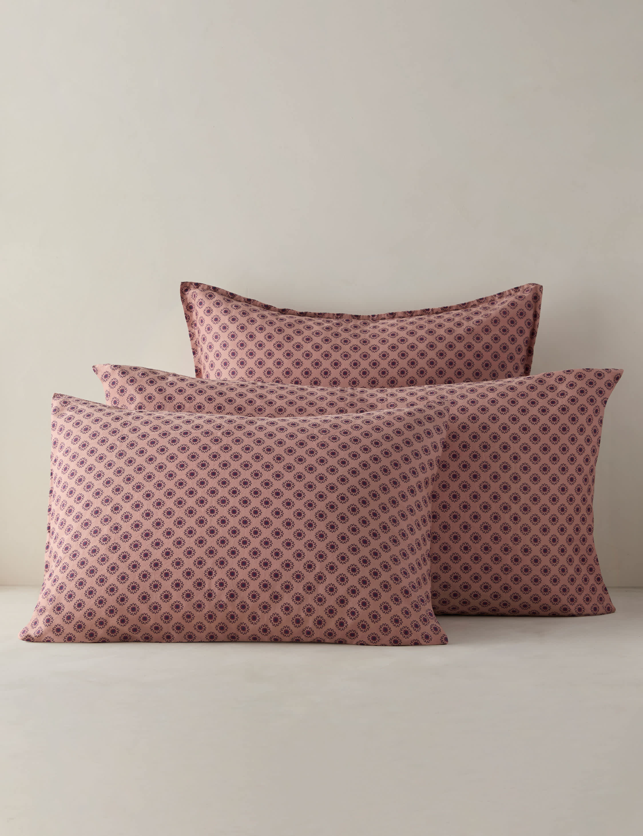 Lulu and Georgia Ashton Cotton Sateen Sham – Blush