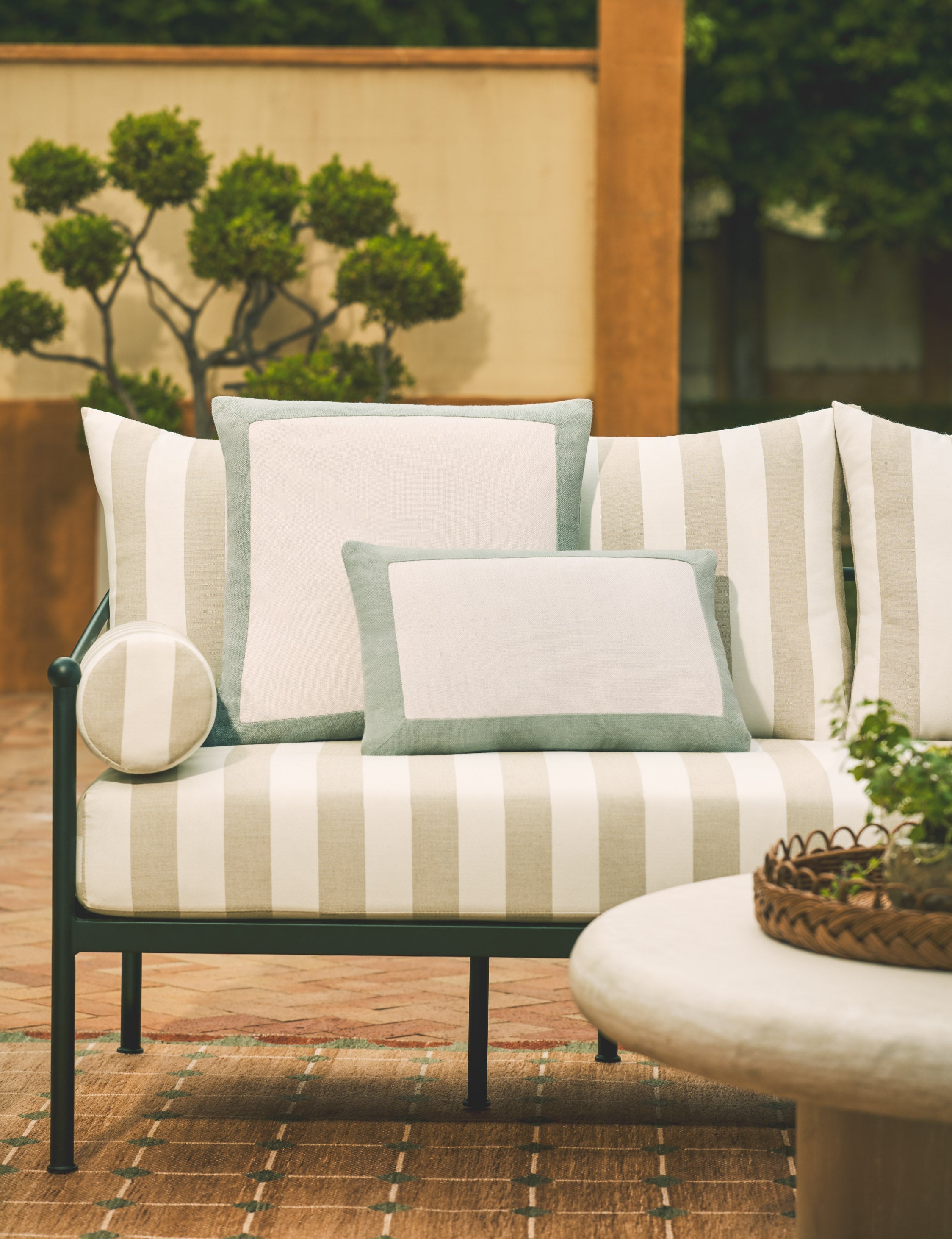 Lulu and Georgia Amica Indoor / Outdoor Pillow - view 2