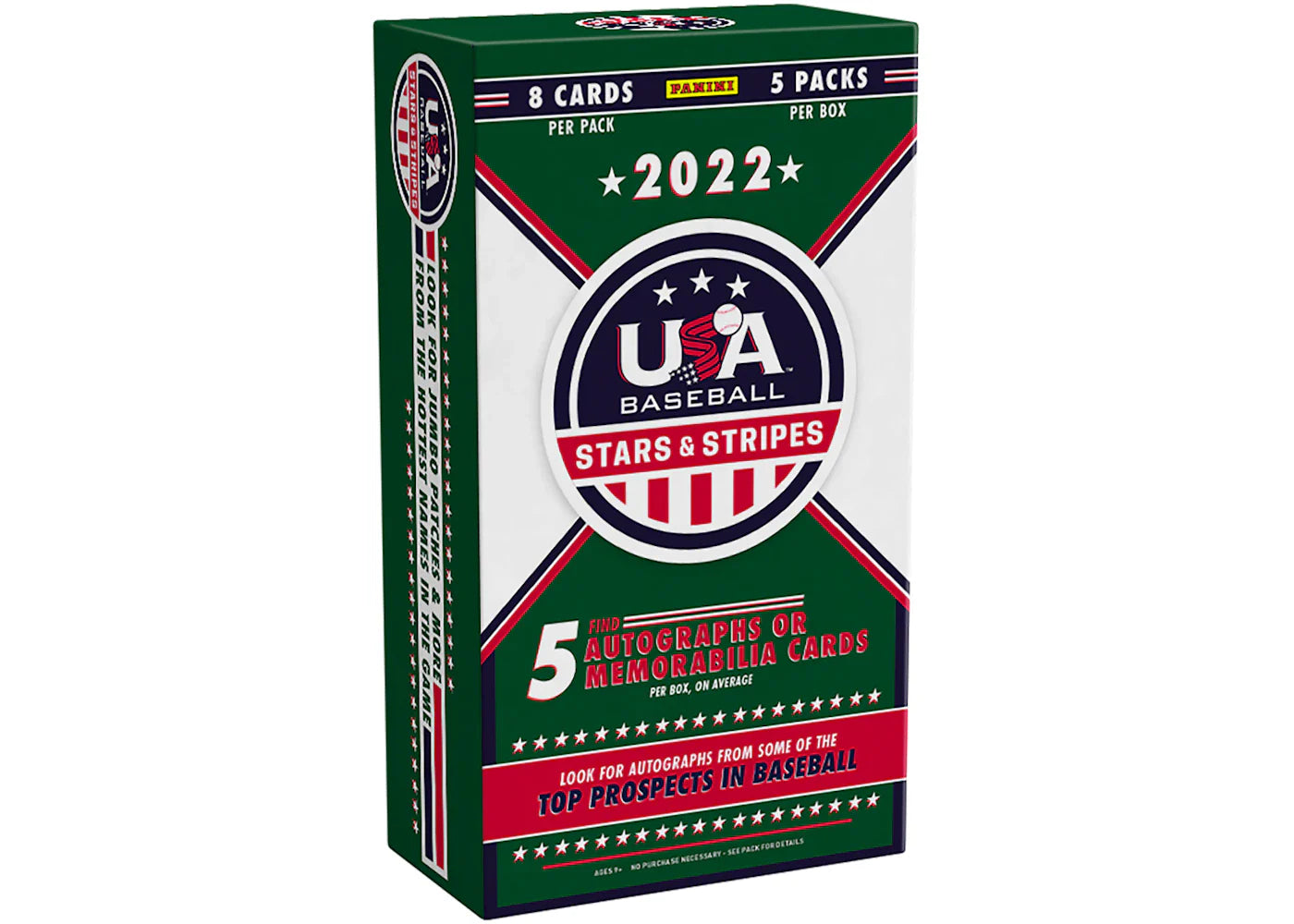Usa stars stripes – 2022 Panini USA Stars & Stripes Baseball Hobby Box