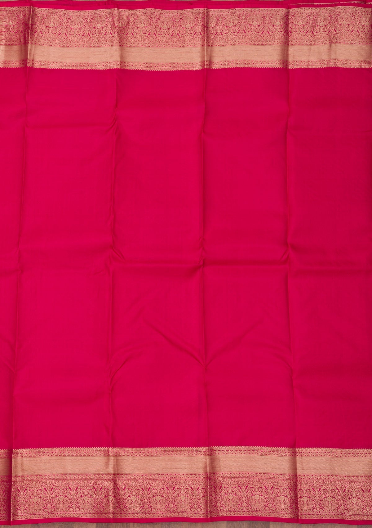 Koskii Rani Pink Zariwork Pure Silk Saree – Women's - view 7