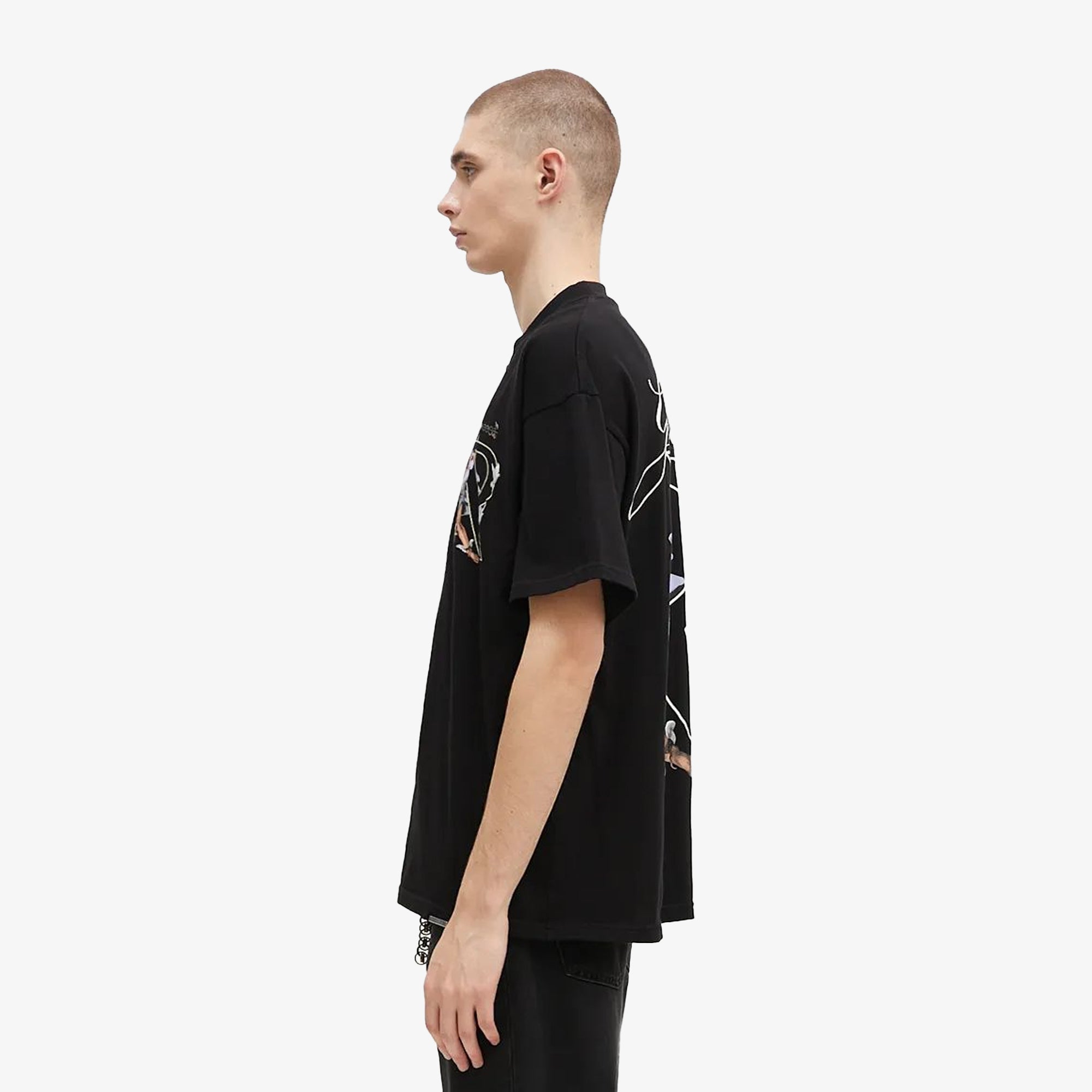 Represent | Hermes T-shirt { Jet Black - view 3