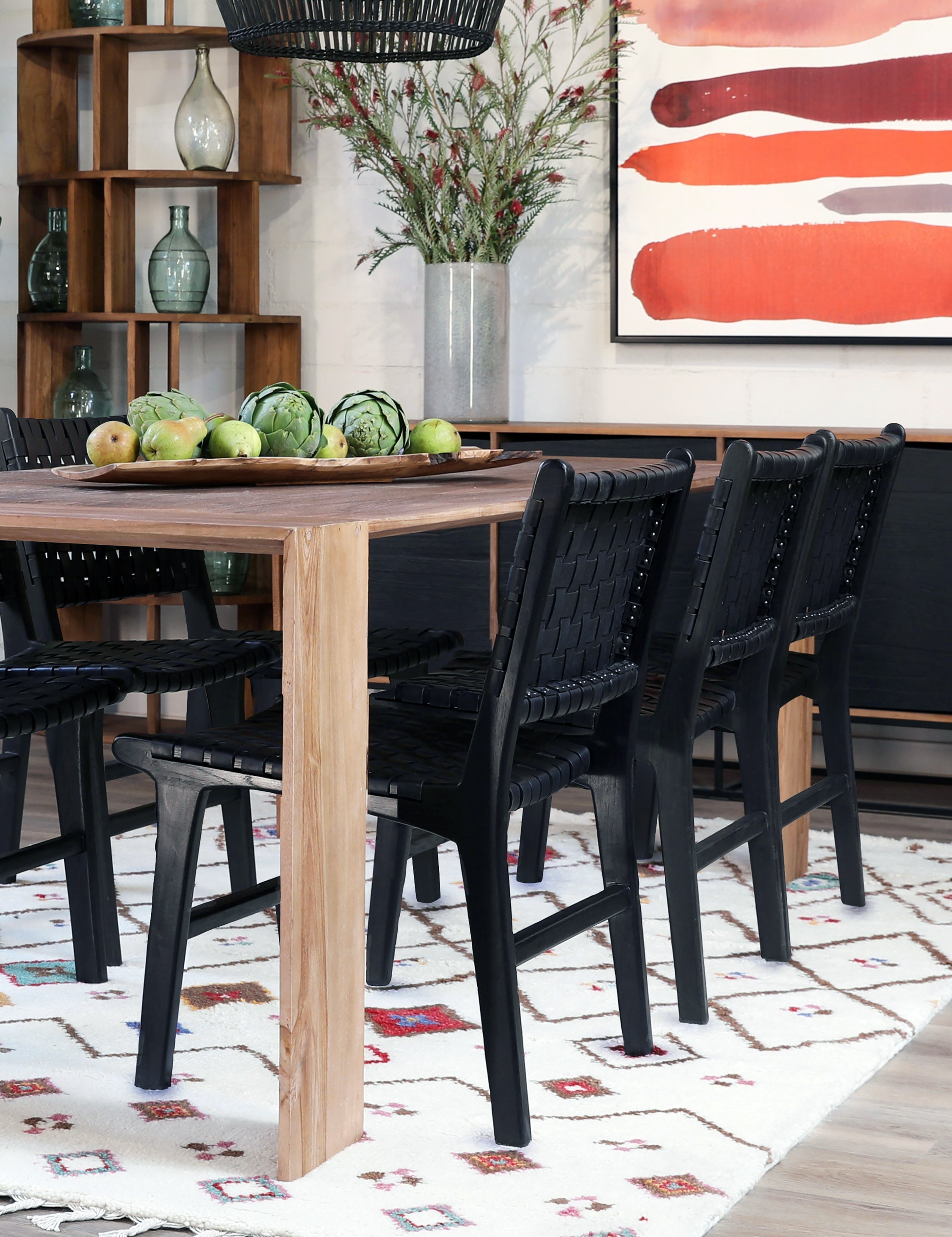 Lulu and Georgia Gallagher Leather Dining Chair - view 5