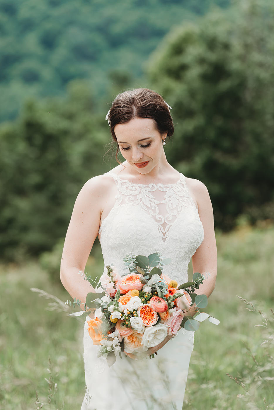 fiftyflowers.com Blue Ridge Mountain Wedding