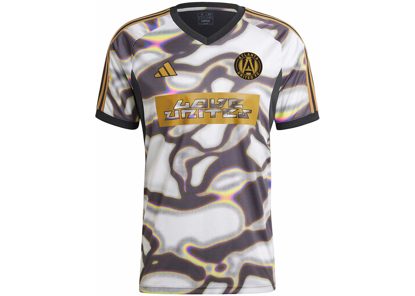 adidas Atlanta United FC Tiro Pride Jersey Black Melange/Black