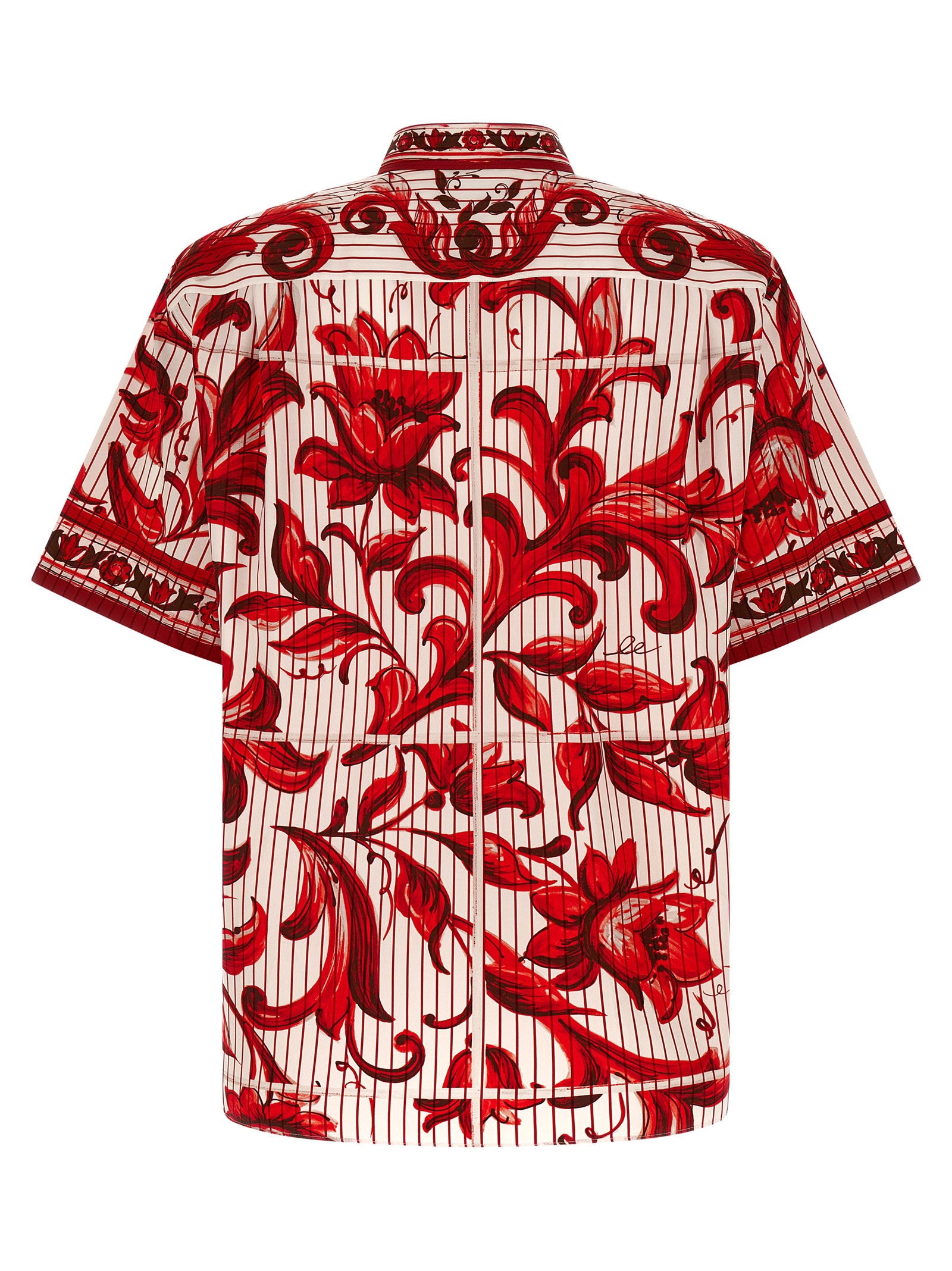 Dolce & Gabbana Maiolica Shirt – 100% cotton - view 2