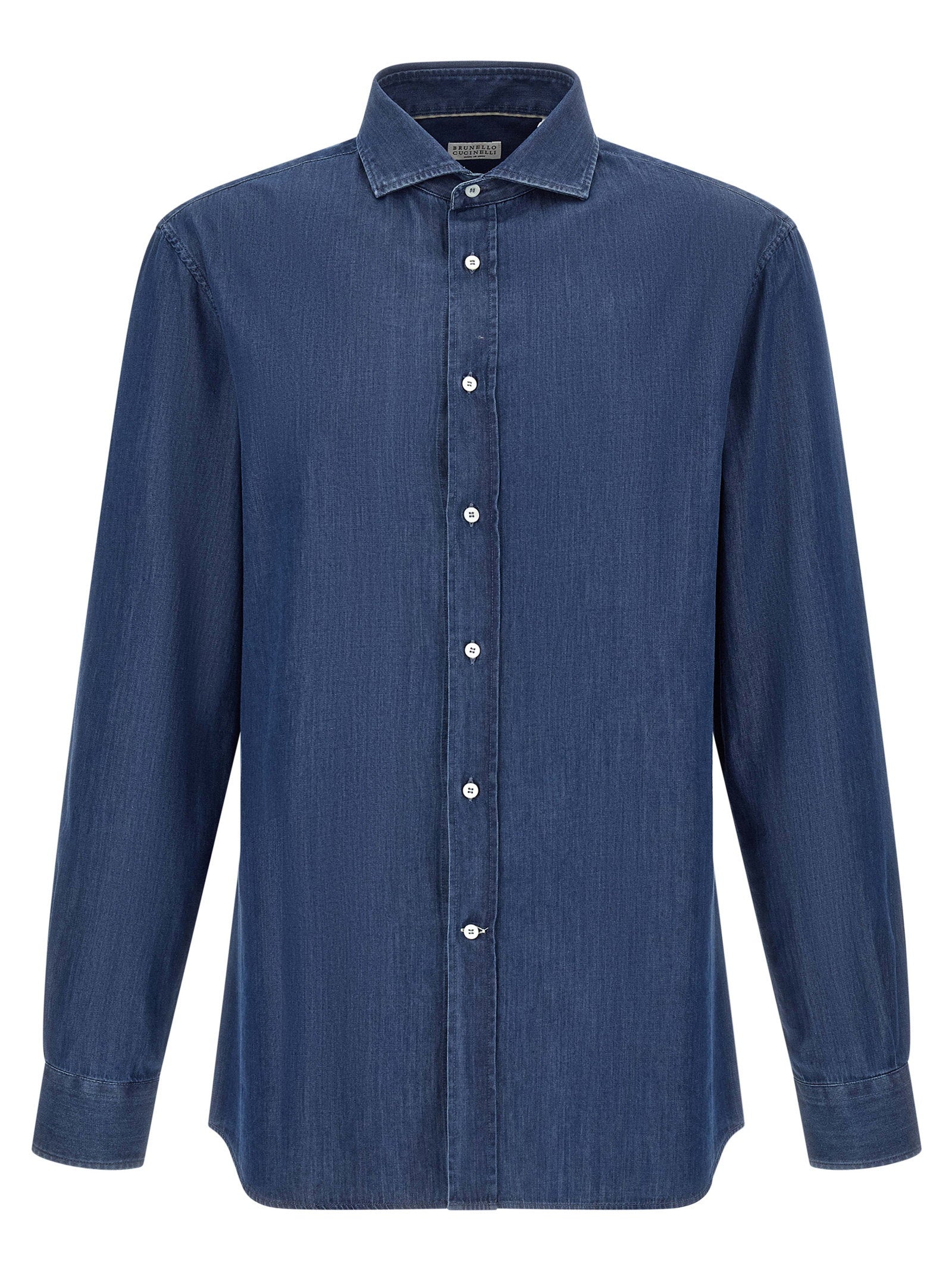 Brunello Cucinelli Denim Shirt – 100% cotton