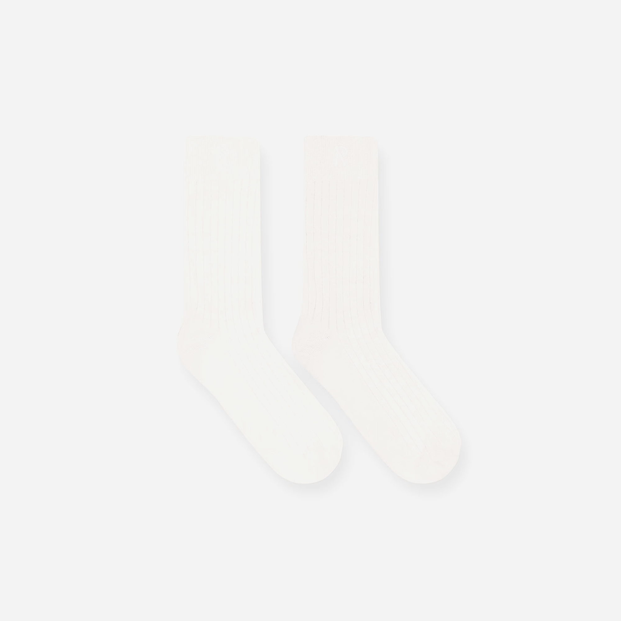 REPRESENT SS25 Initial Socks Flat White