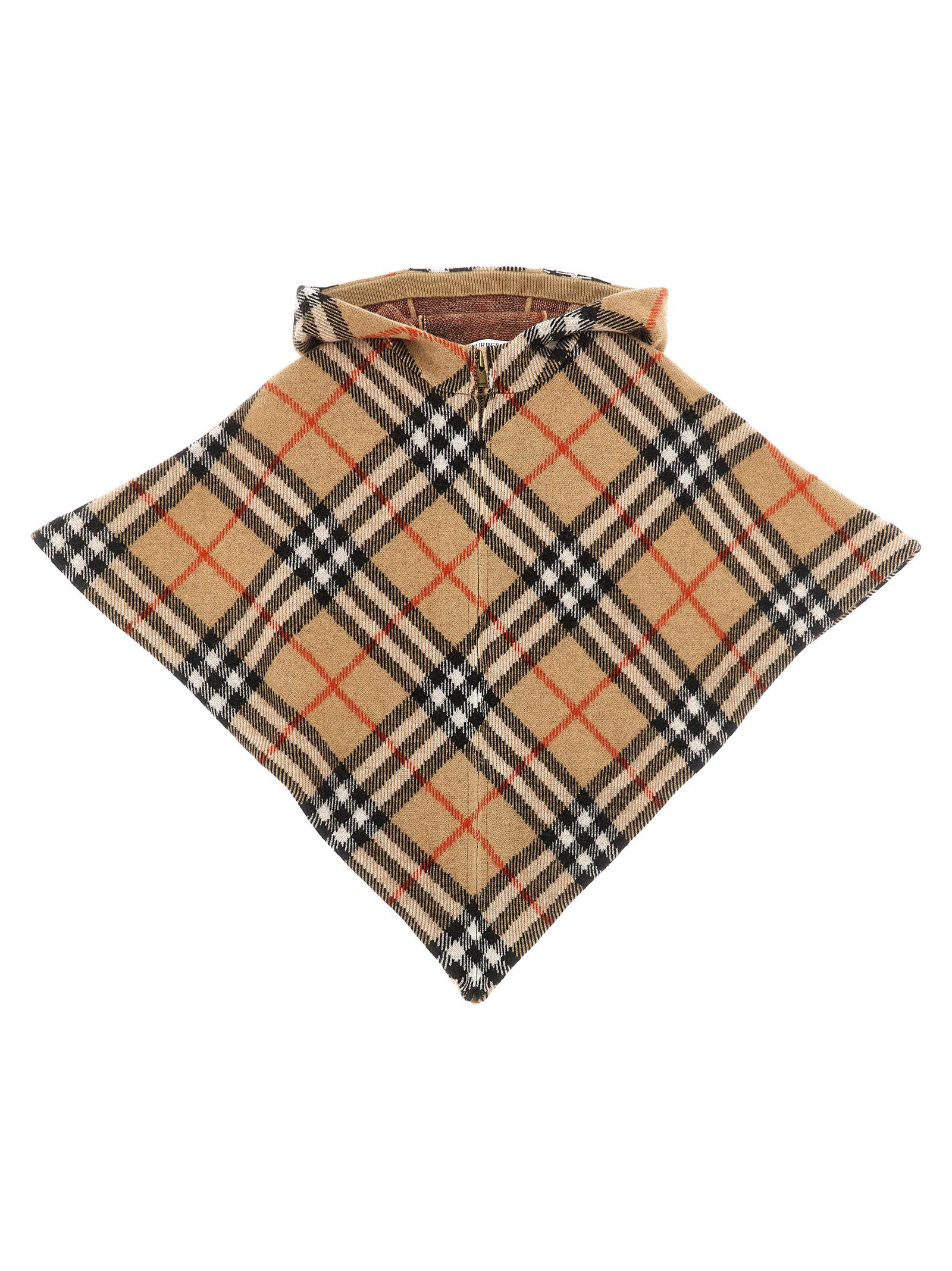 Burberry Lette Cape – 98% wool, 2% elastane