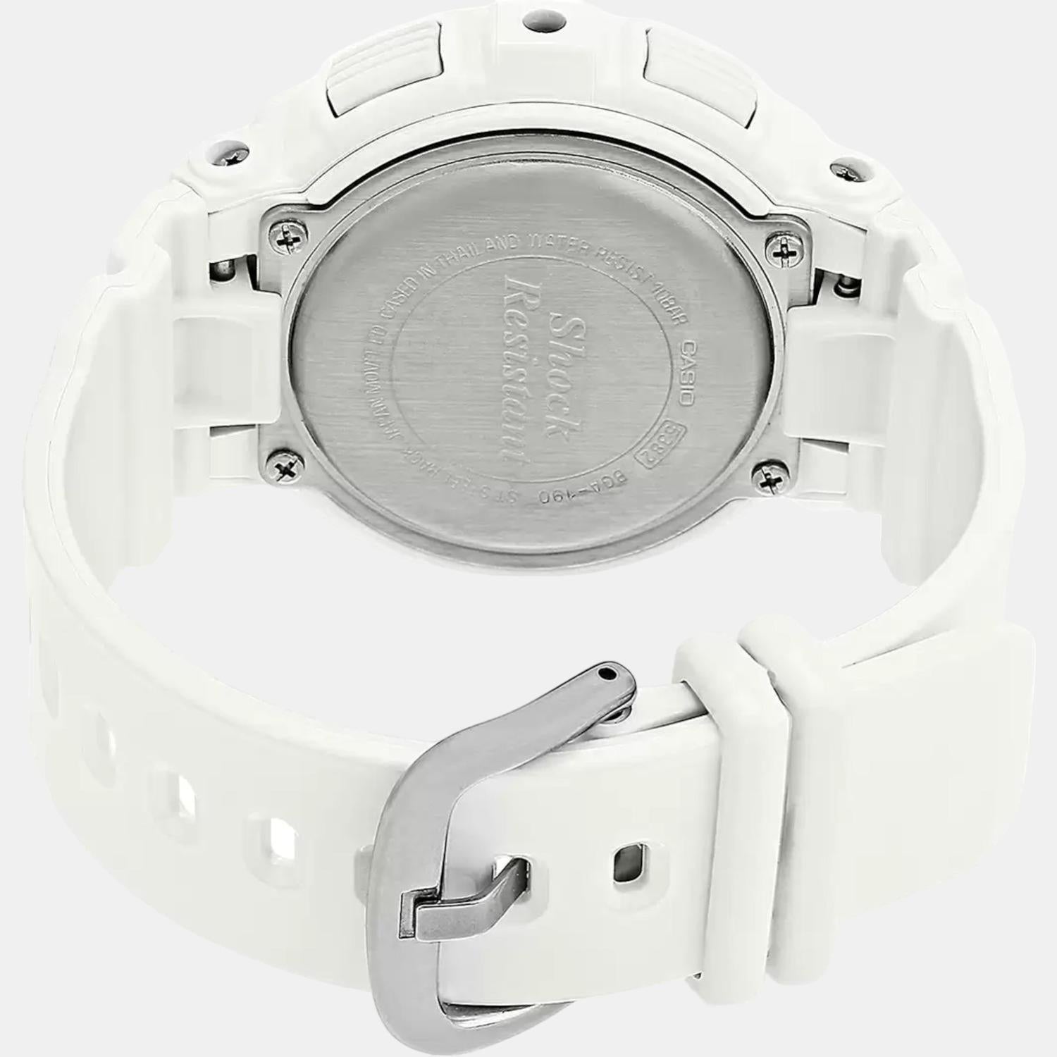 Casio Baby-G Women Quartz Two Tone Dial Analog-Digital Leather Watch B158 - view 5
