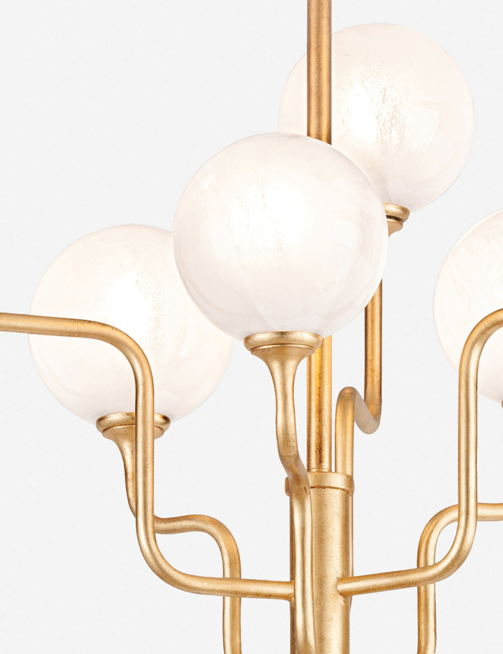 Lulu and Georgia Keller Chandelier – Brass - view 3