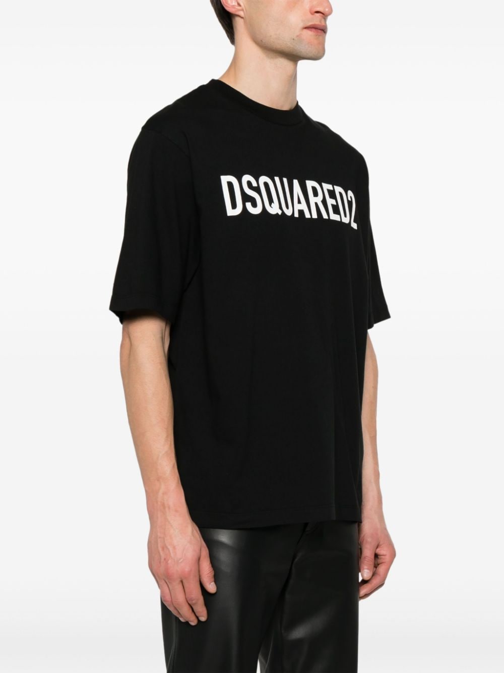 Dsquared2 Logo cotton t-shirt – Cotton 100% - view 5