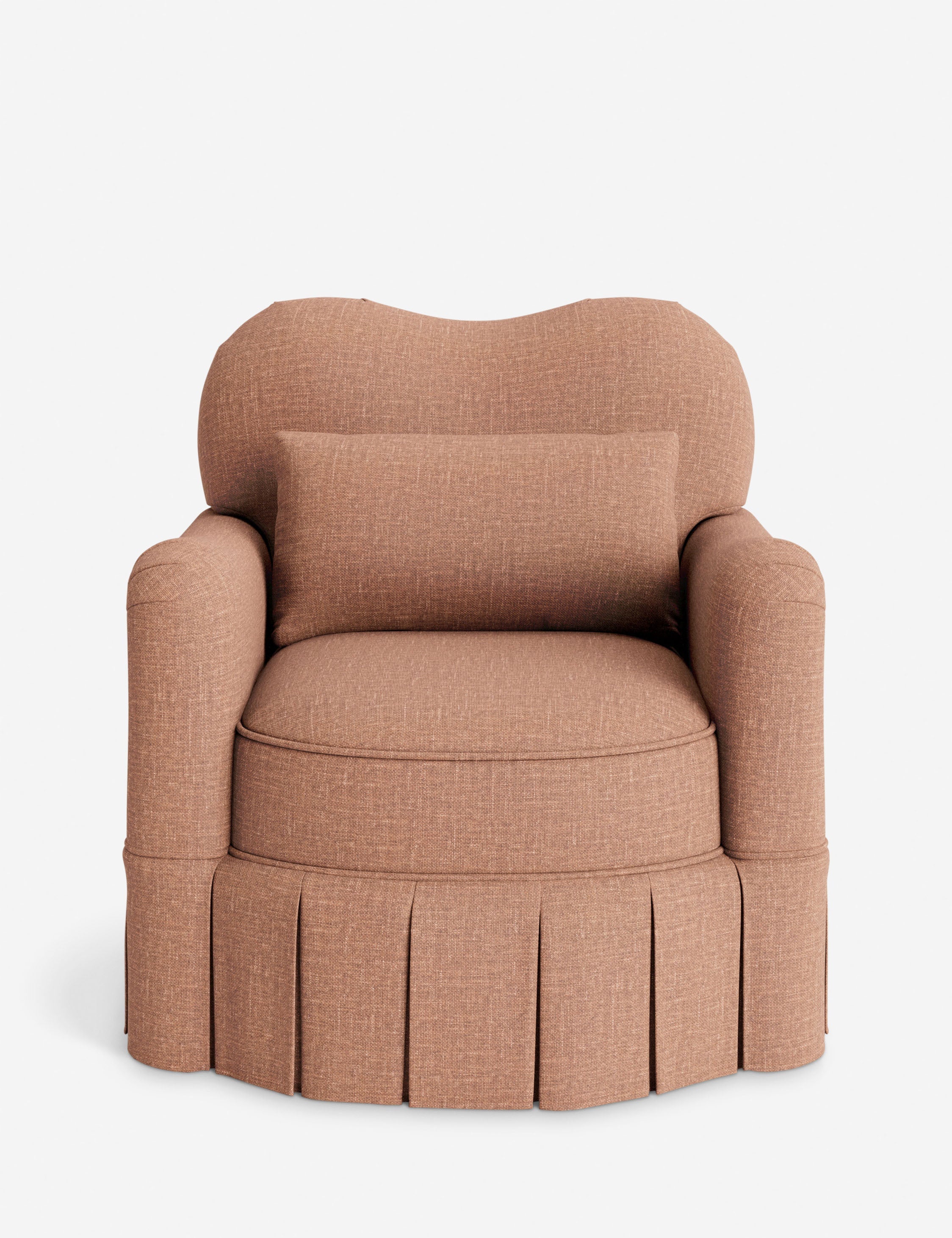 Lulu and Georgia Middleton Skirted Accent Chair by Ginny Macdonald - view 44