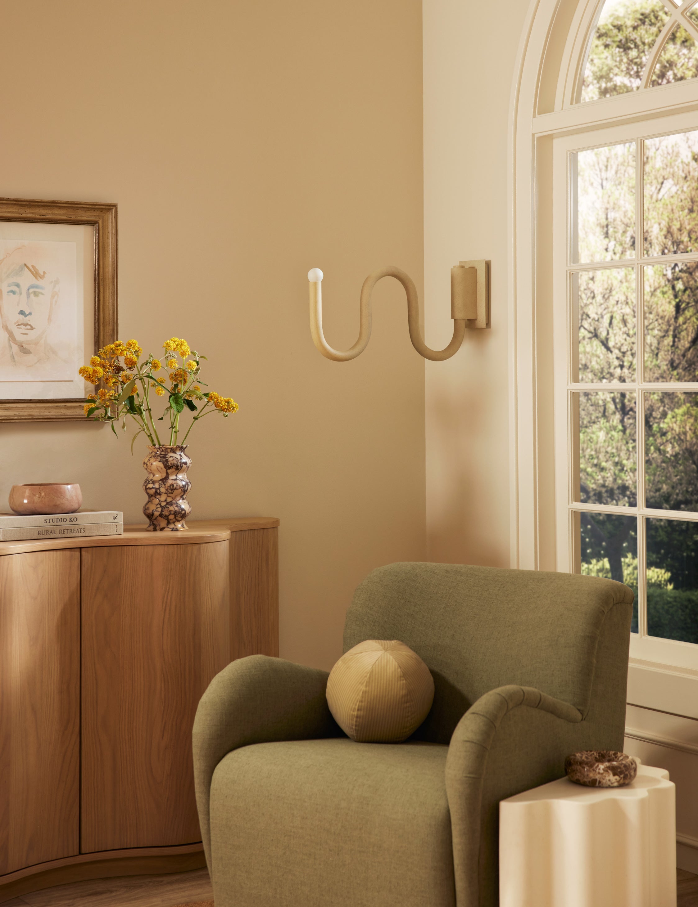 Lulu and Georgia Noor Swing Arm Sconce by Lolly Lolly Ceramics - view 2