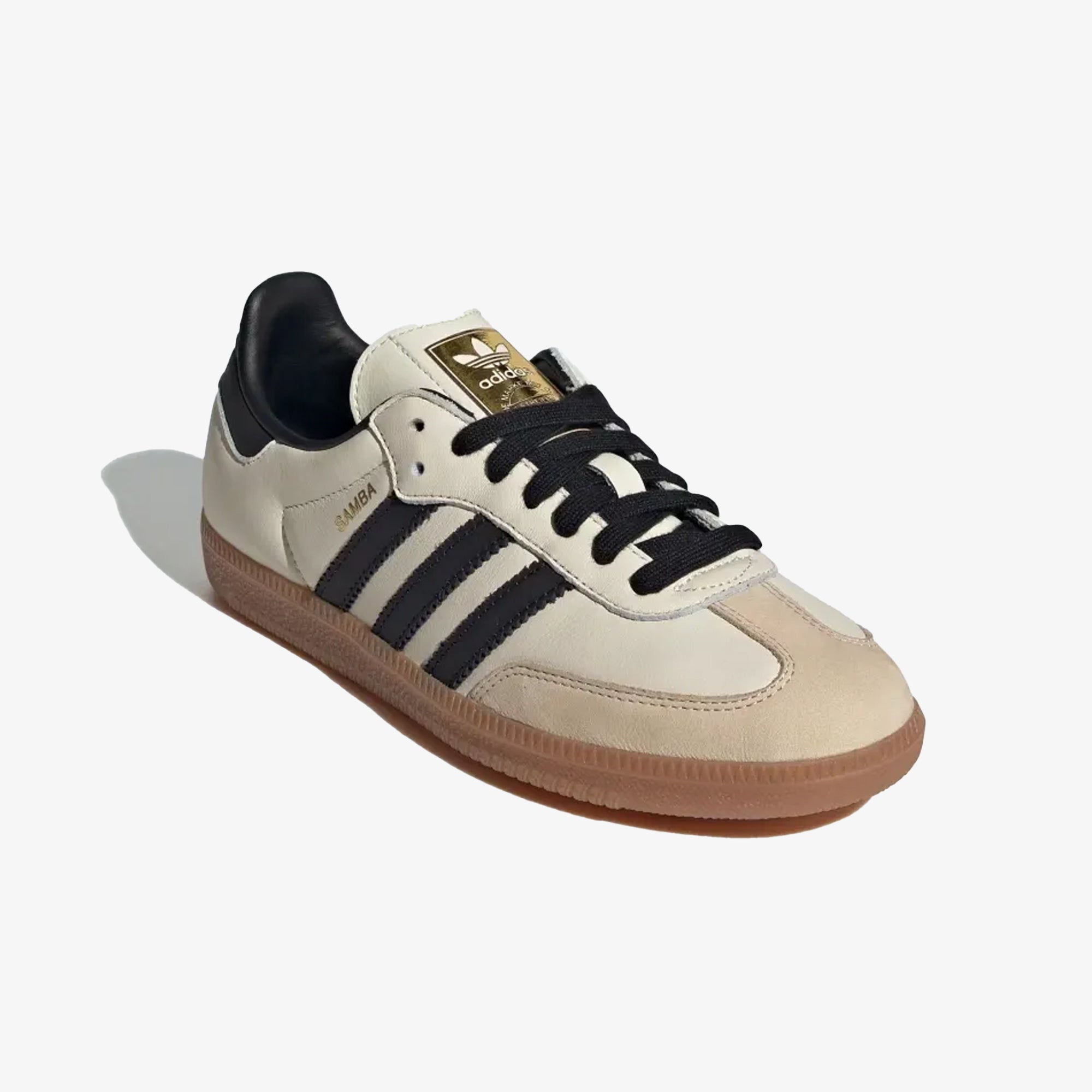 Adidas Originals | Samba Og { Cream White/core Black/sand Strata - view 2